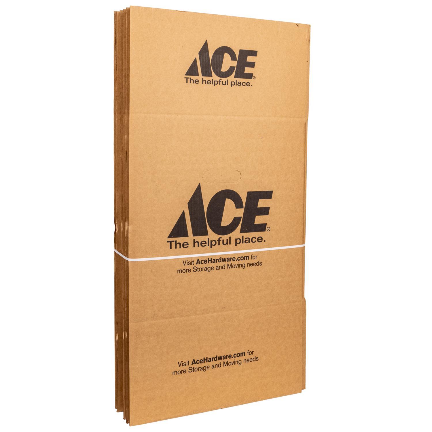 ACE 16 in. H X 15 in. W X 16 in. L Cardboard Corrugated Box 1 pk