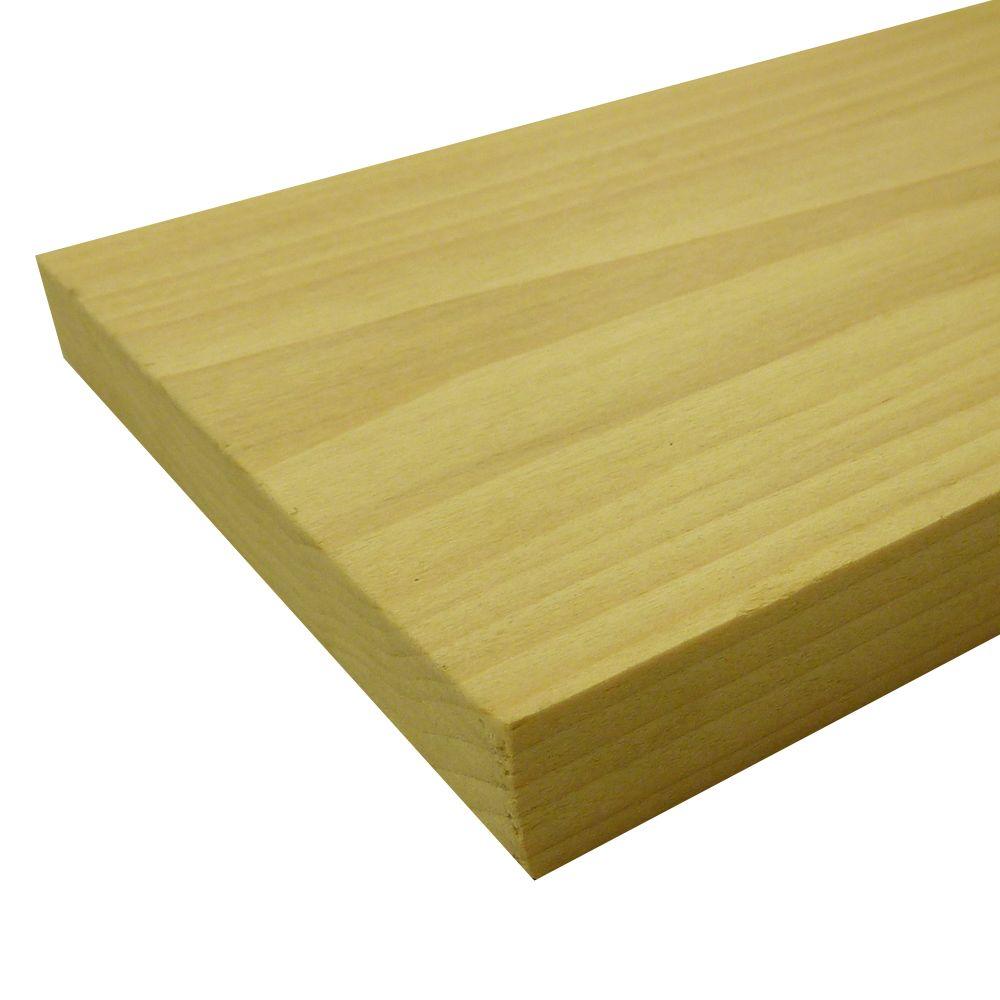  Poplar 1x6-6 Clear 