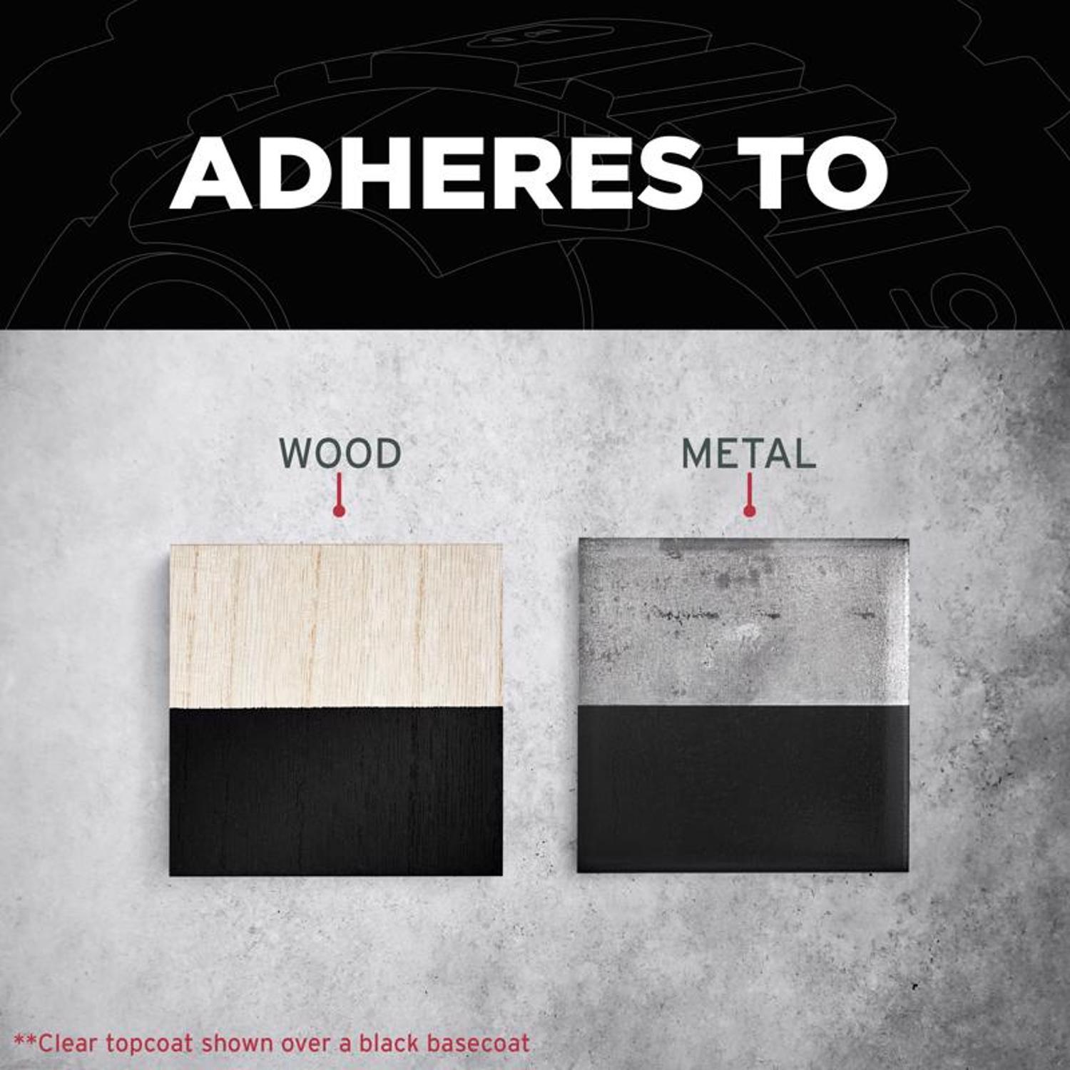 Rust-Oleum Stops Rust 5-in-1 Indoor/Outdoor Satin Crystal Clear Water-Based Protective Enamel 12 oz