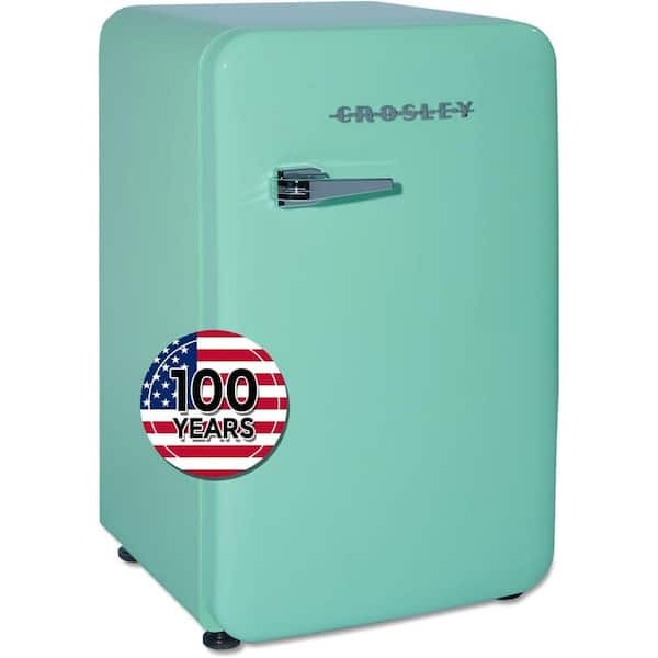 Crosley Classic Series 3.2 Cuft 1-Door Compact Refrigerator Retro Mint Green