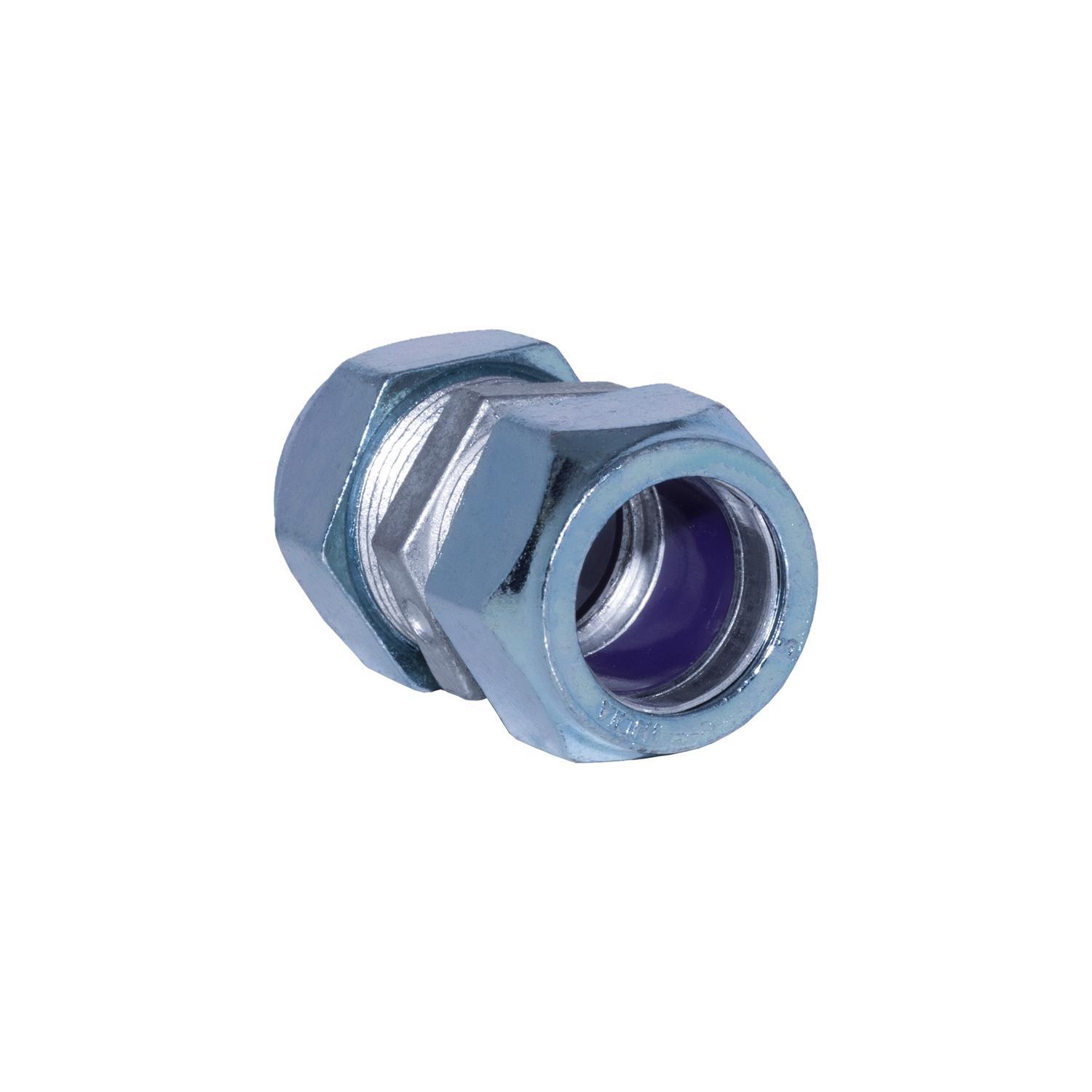 Sigma Engineered Solutions 1/2 in. D Die-Cast Zinc Rain-Tight Compression Coupling For EMT 1 pk