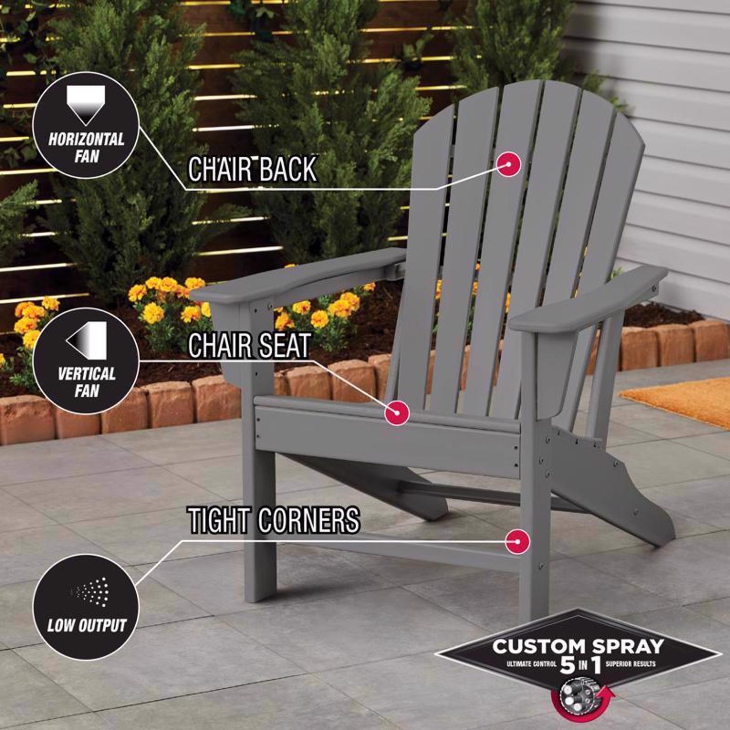 Rust-Oleum Stops Rust Custom Spray 5-in-1 Indoor and Outdoor Satin Gray Oil-Based Oil Modified Alkyd