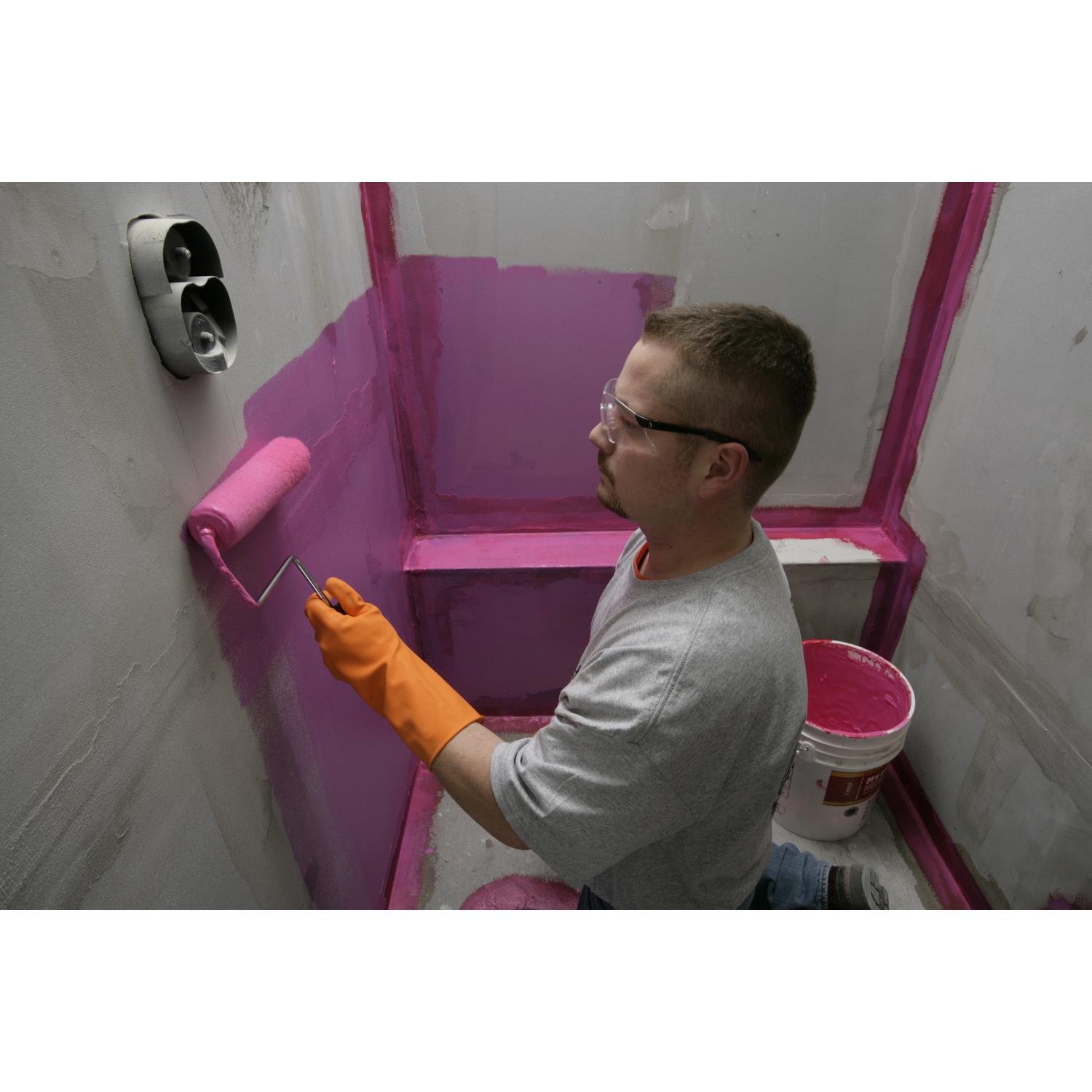 Custom Building Products RedGard Ready to Use Pink Waterproofing and Crack Prevention 1 gal