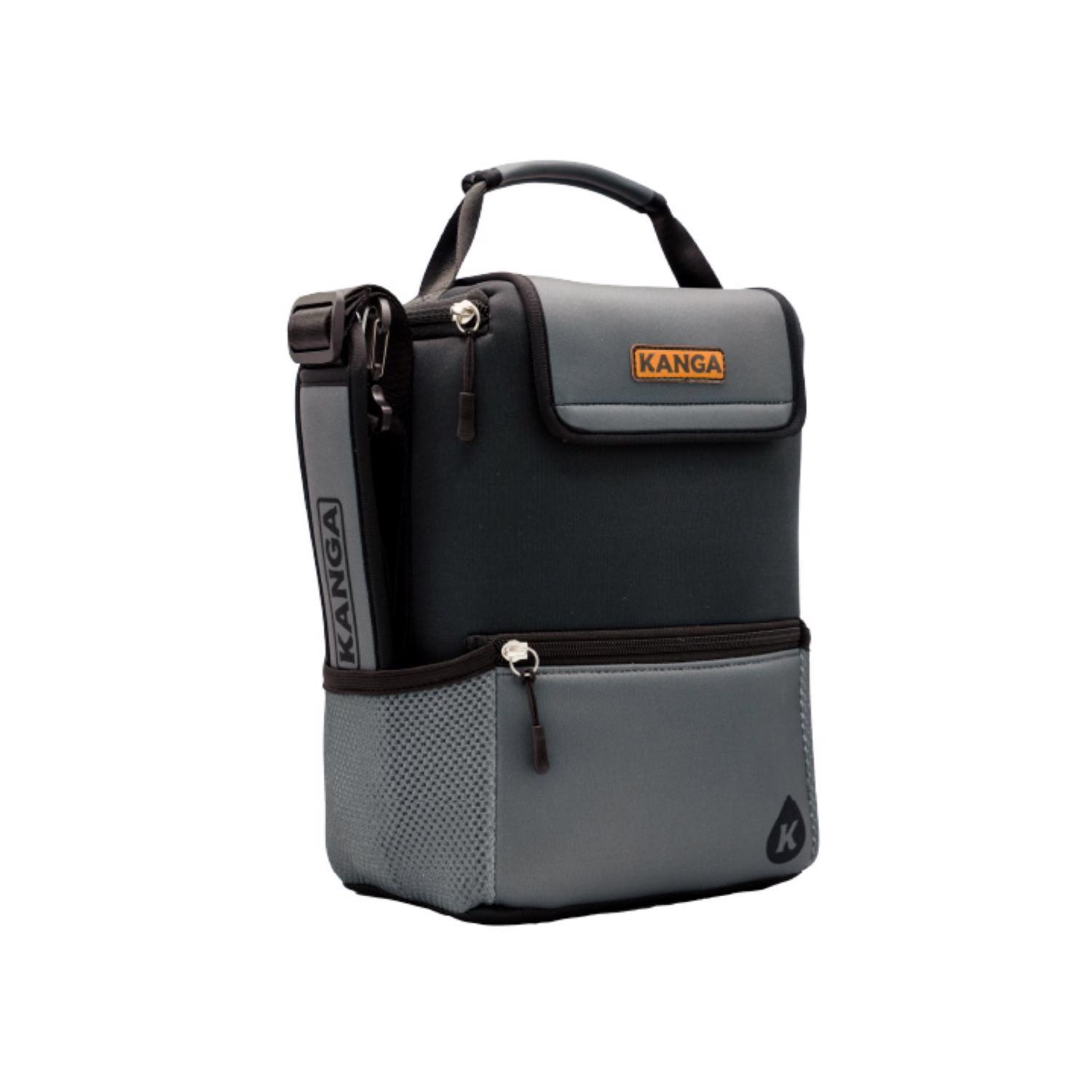 Kanga Midnight Black/Gray 12 cans Soft Sided Cooler