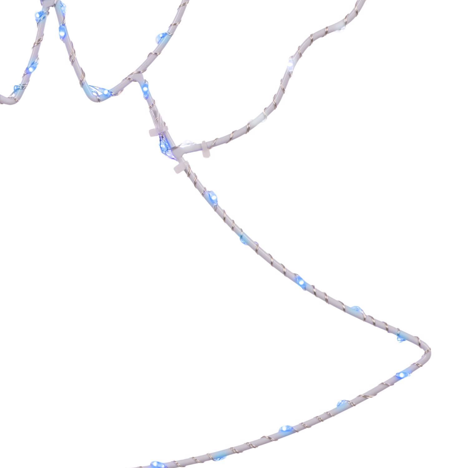 Celebrations LED Multi Angel Silhoutte 13 in. Hanging Decor