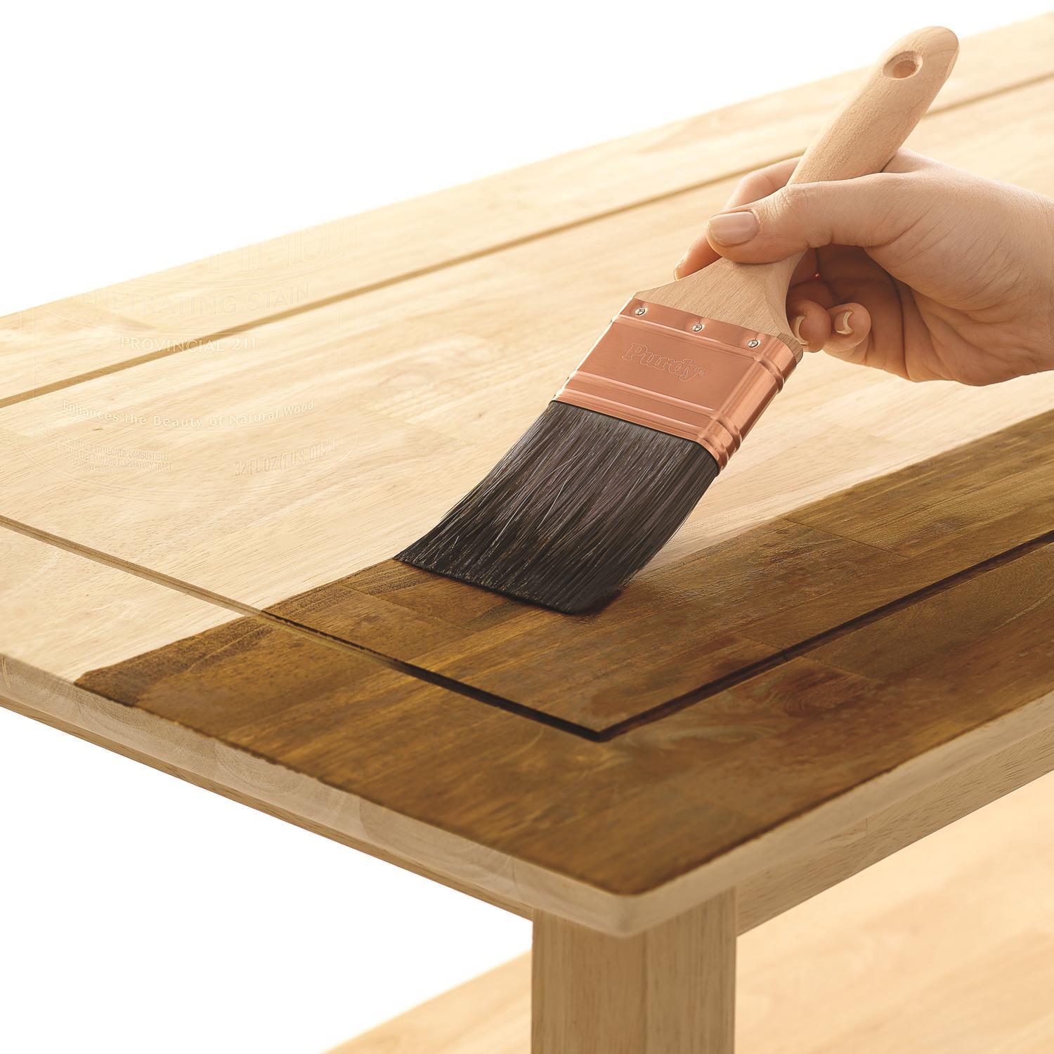 Minwax Wood Finish Semi-Transparent Provincial Oil-Based Penetrating Wood Stain 1 qt