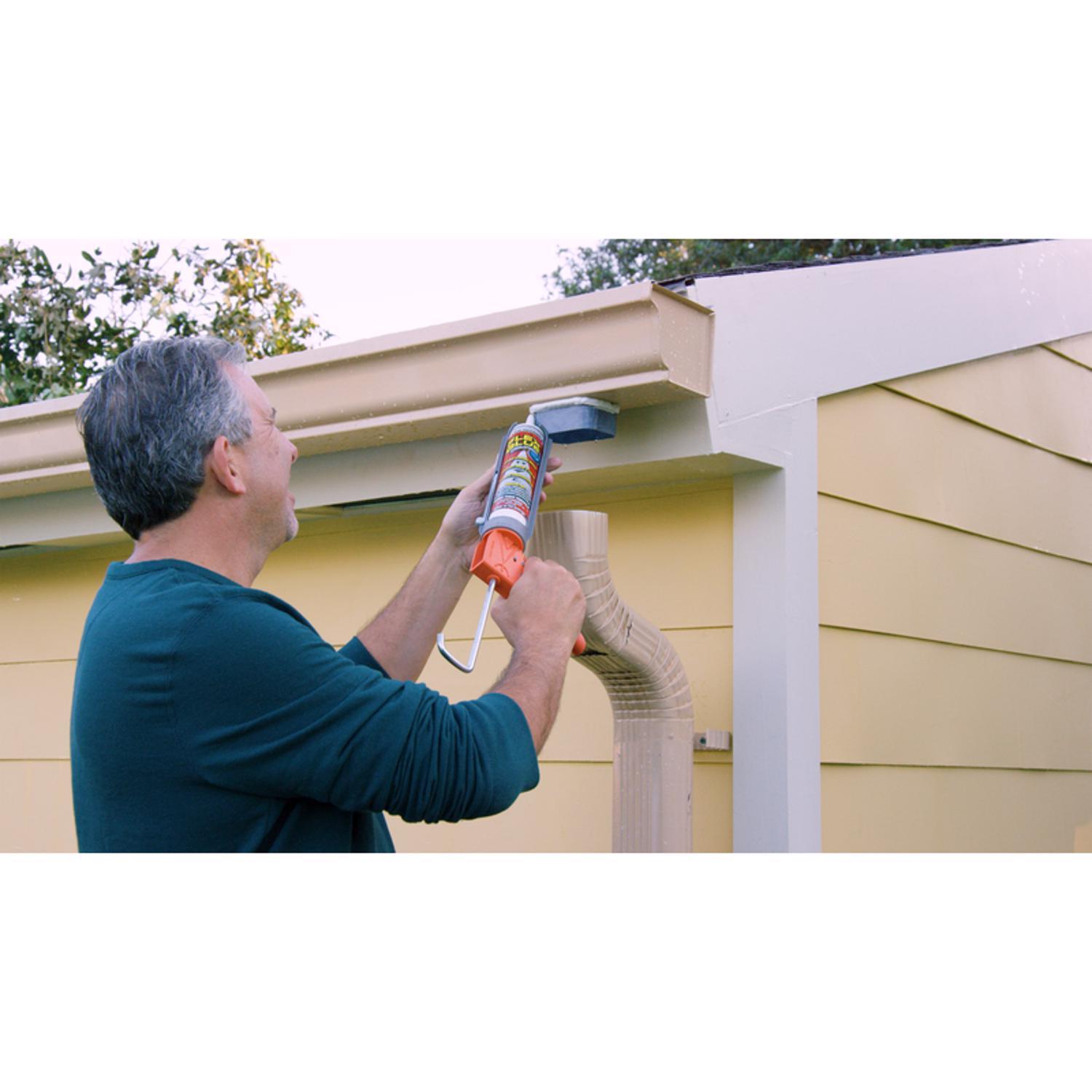 Flex Seal Family of Products FLEX GLUE White Rubberized Waterproof Adhesive 10 oz