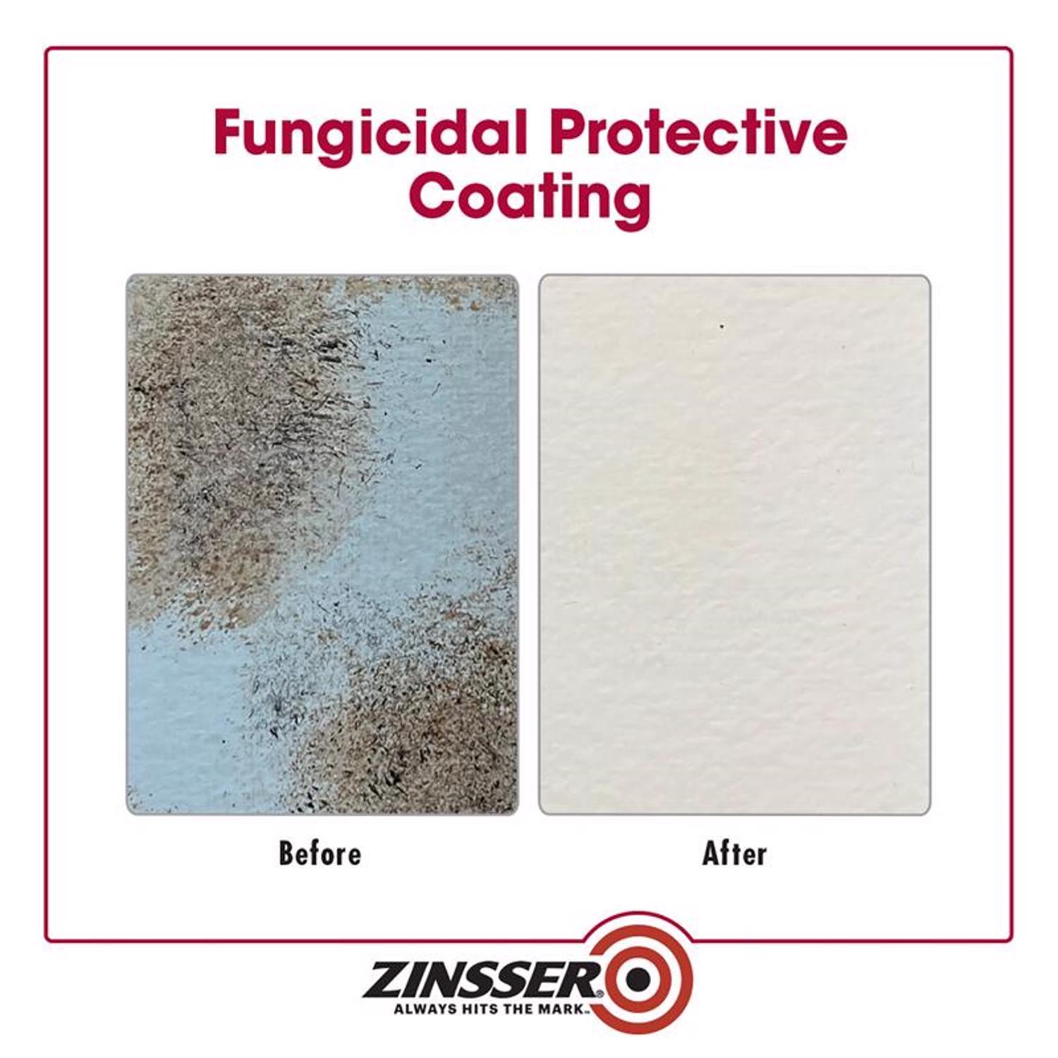 Zinsser White Water-Based Acrylic Mold Killing Primer 1 qt