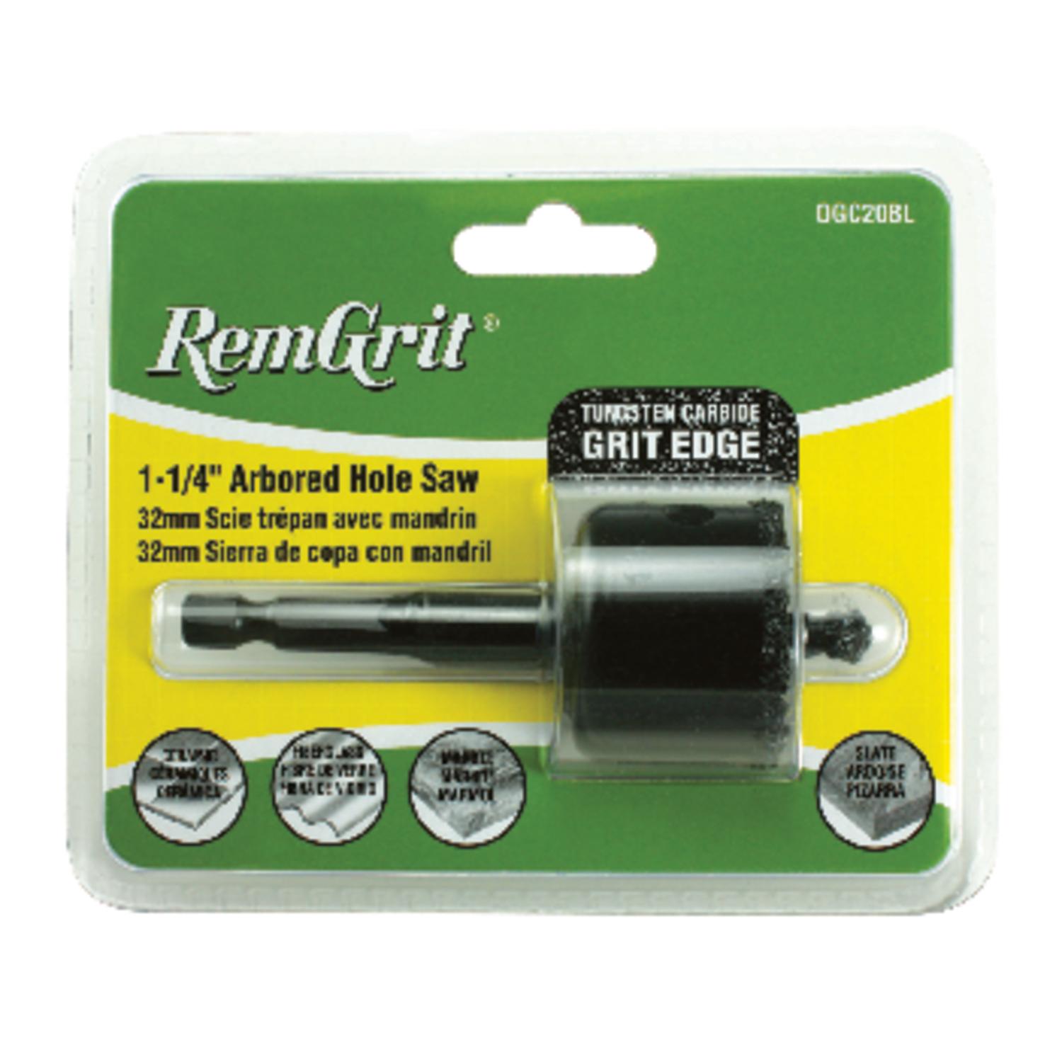 Disston 1-1/4 in. Carbide Grit Hole Saw Arbor 1 pc