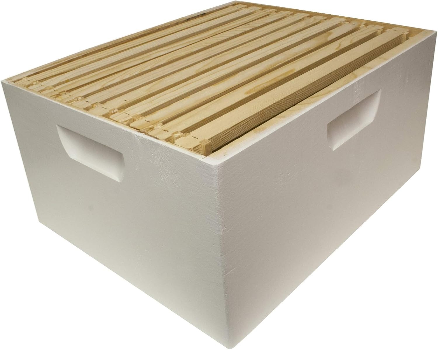 Harvest Lane Honey Deep Brood Box with Frames and Foundation