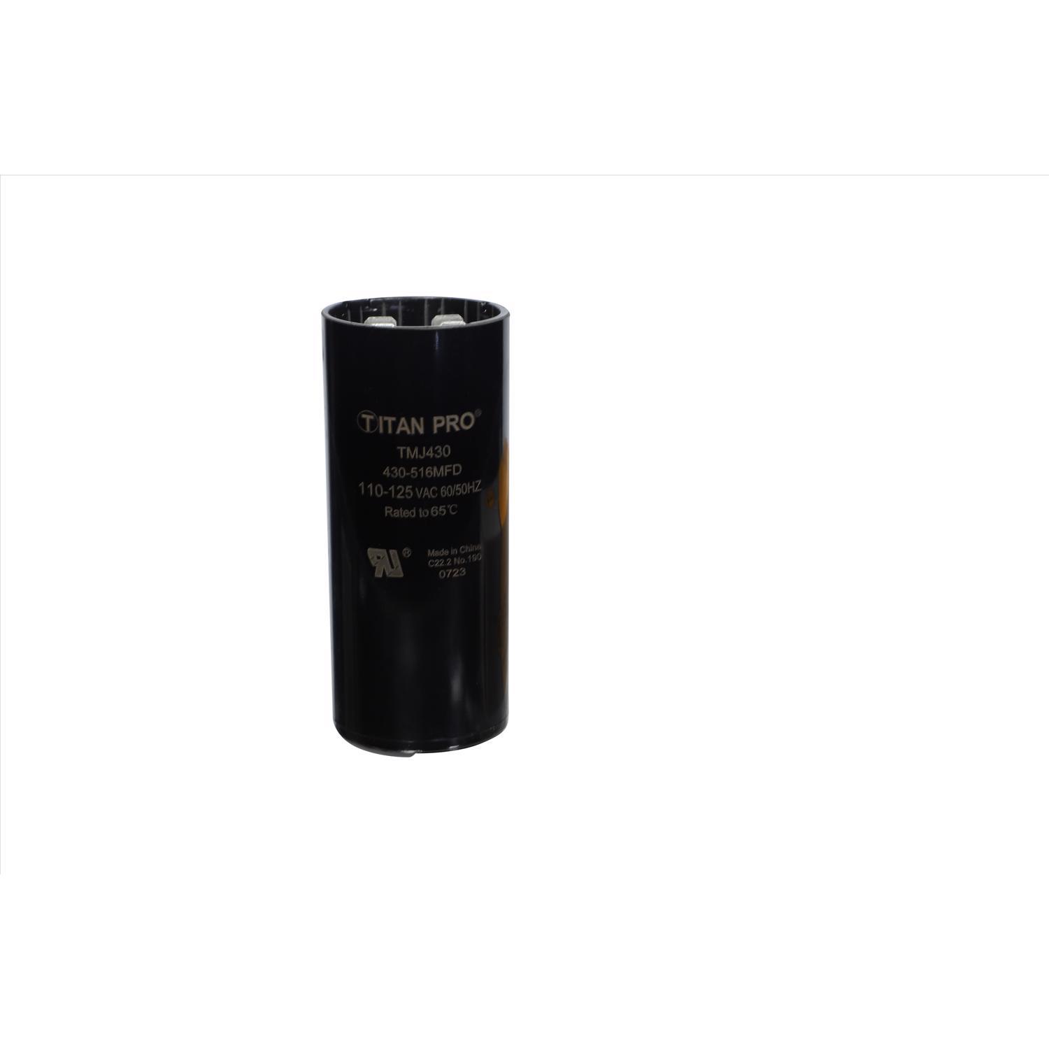 Titan Pro 430-516 MFD 125 V Round Start Capacitor