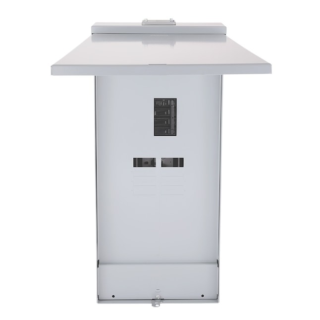 ABB ReliaHome P-Series 200 -Amp 8 -Spaces 16 -Circuit Outdoor Main Breaker Plug-On Neutral Load Center