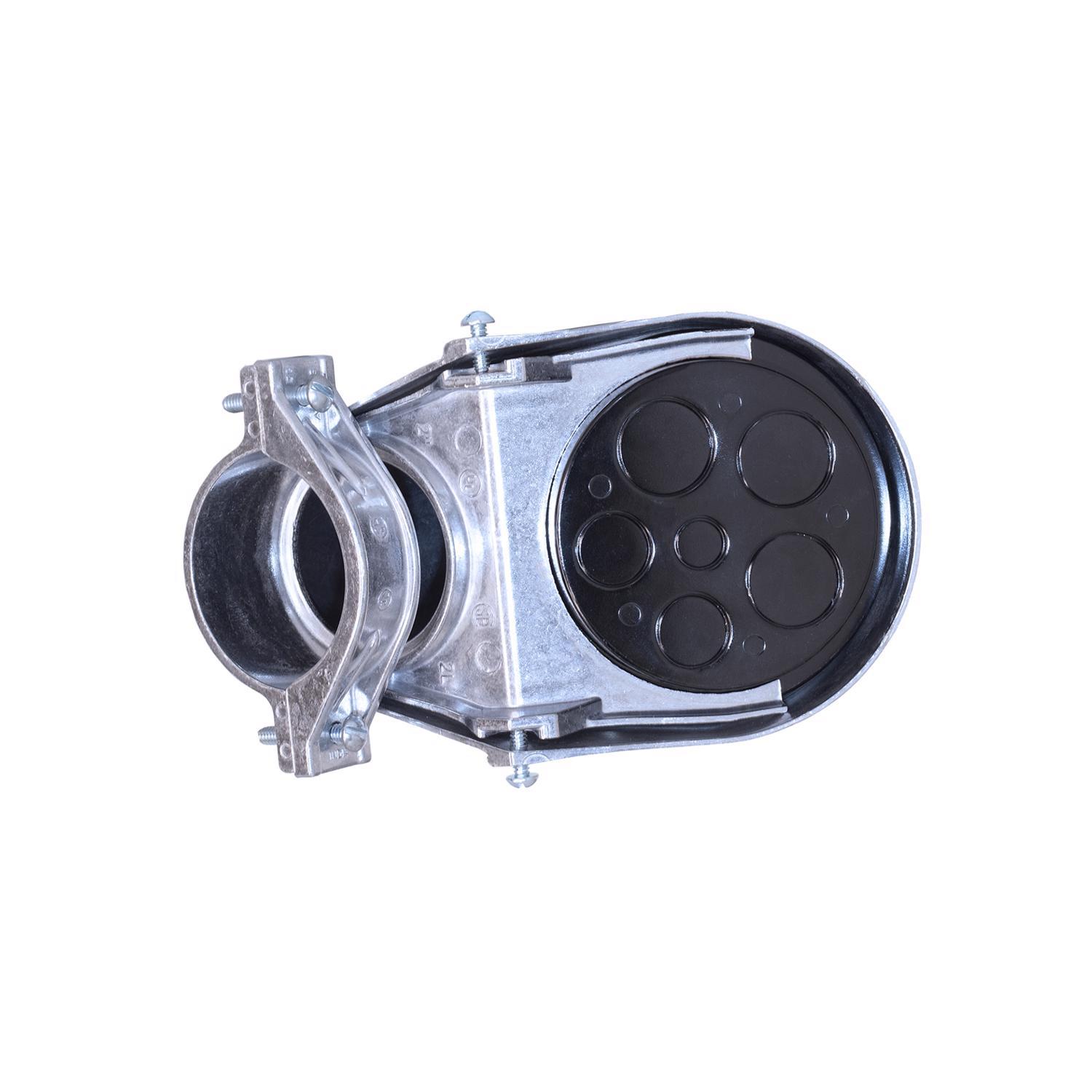 Sigma Engineered Solutions 1-1/4 in. D Die-Cast Aluminum Service Entrance Head For NM/SE 1 pk