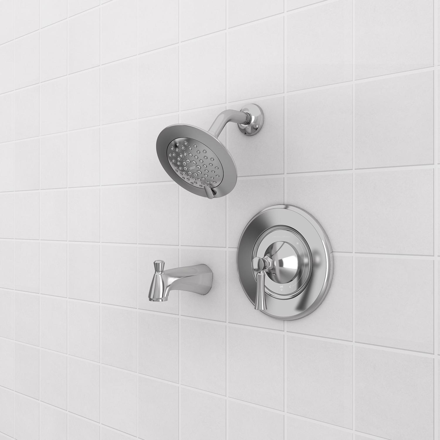 American Standard Chancellor Chrome Tub and Shower Faucet Rebuild Trim Kit