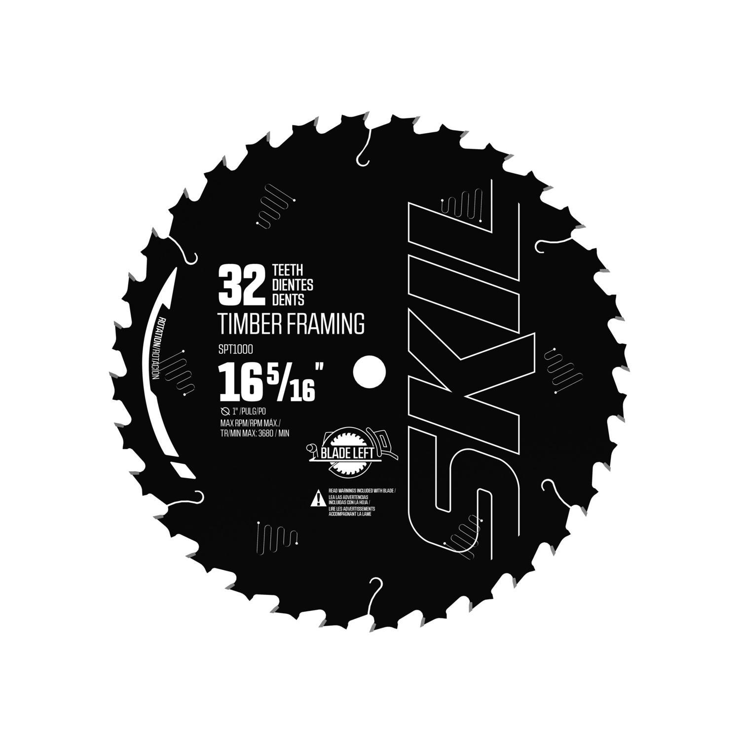 SKIL 16-5/16 in. D X 1 in. Carbide Tipped Circular Saw Blade 32 teeth 1 pc