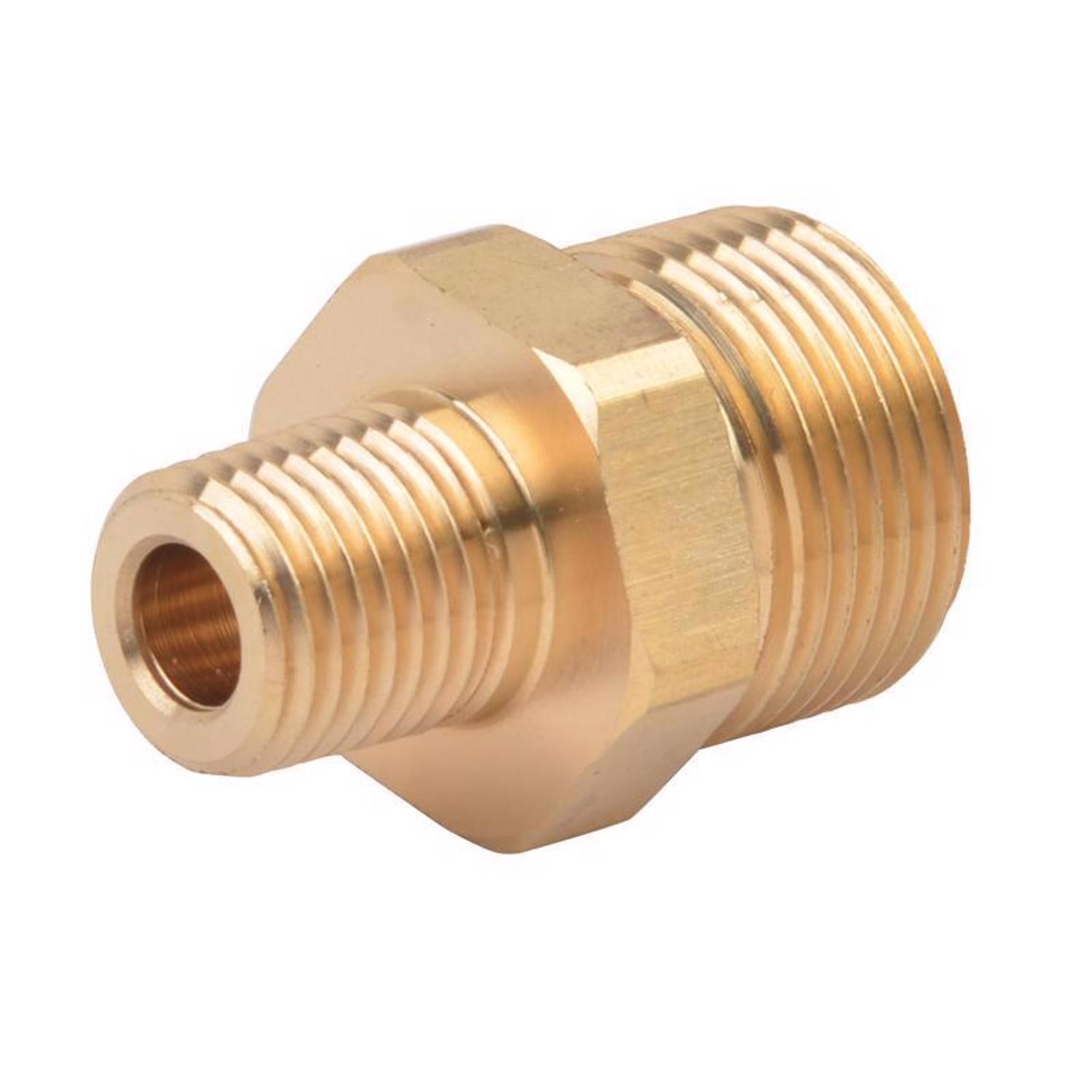 SurfaceMaxx M22 Male x 1/4-in Male NPT Screw Nipple 5800 psi