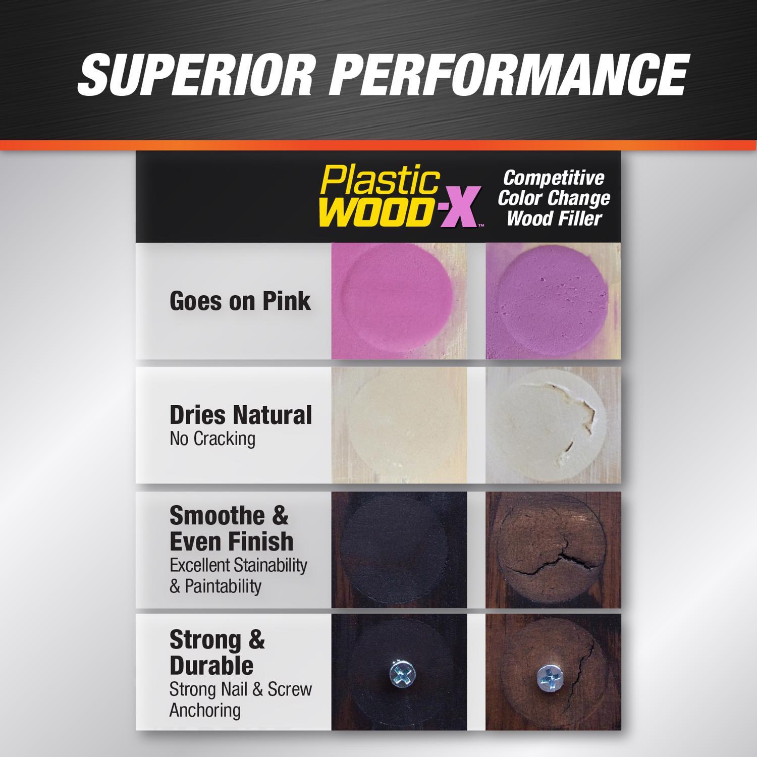 DAP Plastic Wood-X Natural Wood Filler 16 oz