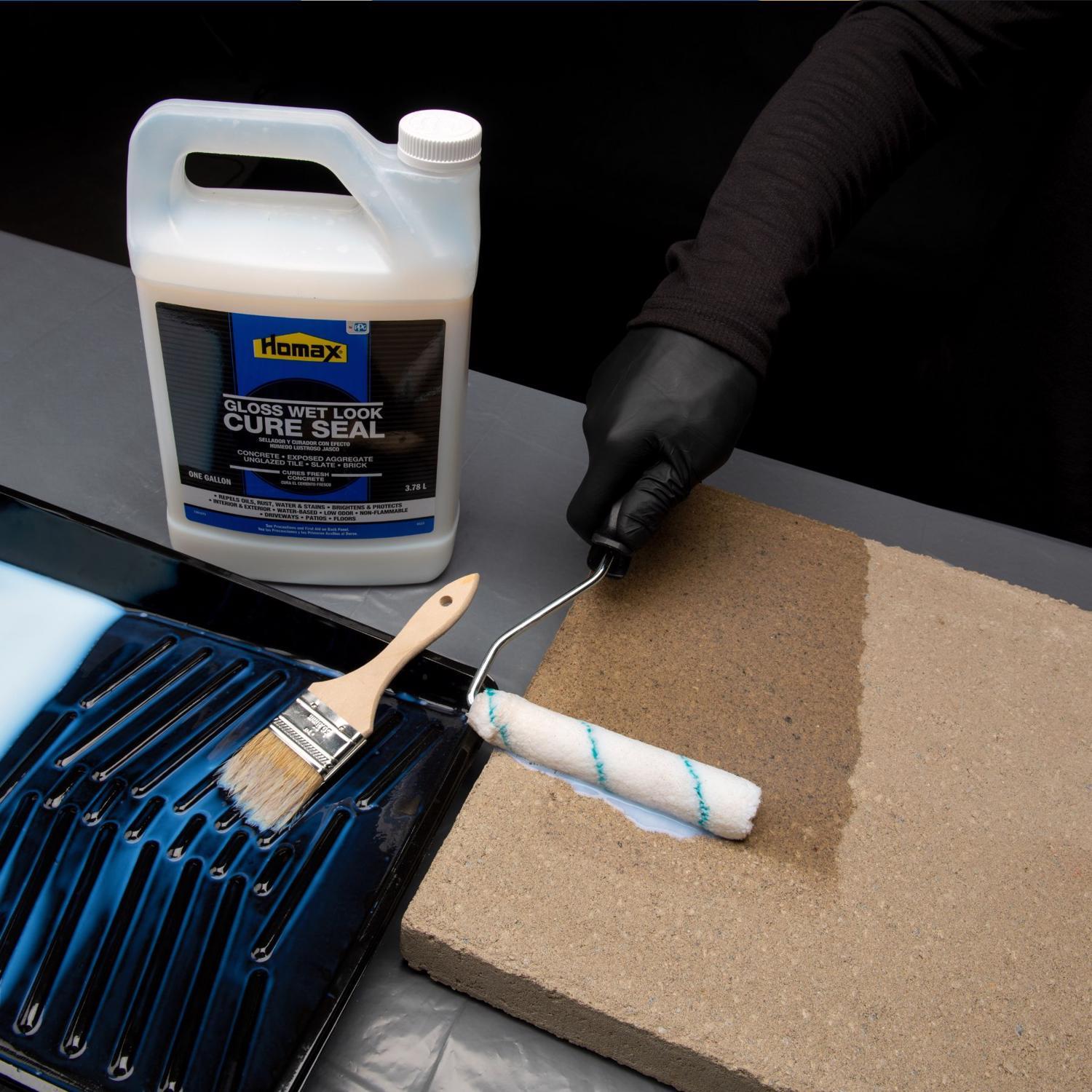 Homax Cure Seal Gloss Clear Water-Based Sealer 1 gal