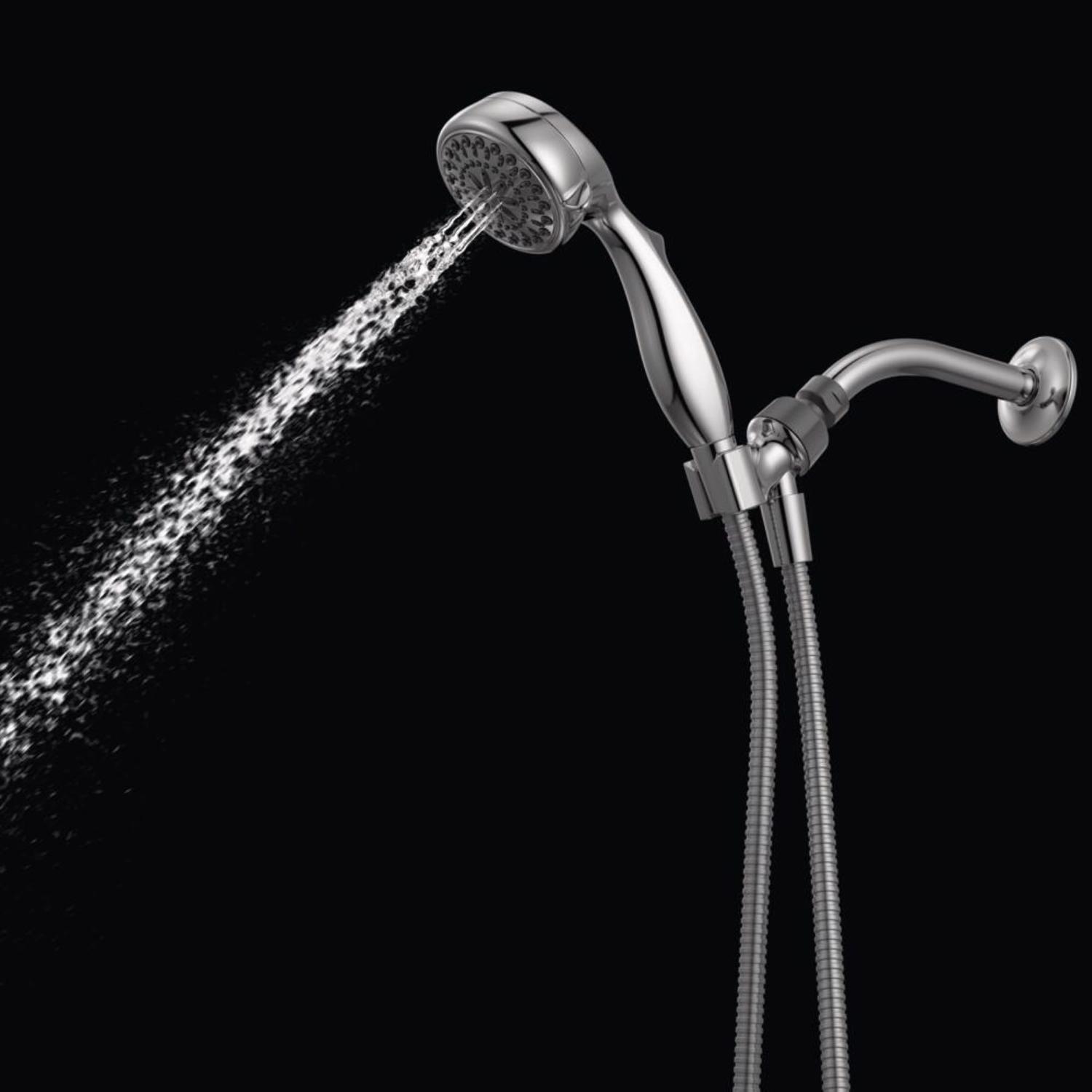 Delta Chrome 7 settings Showerhead 1.75 gpm