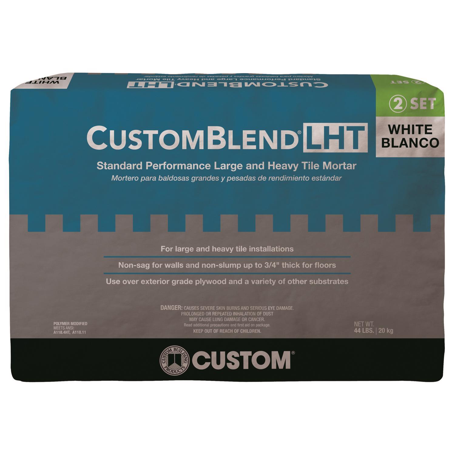 CustomBlend LHT White Mortar 44 lb.
