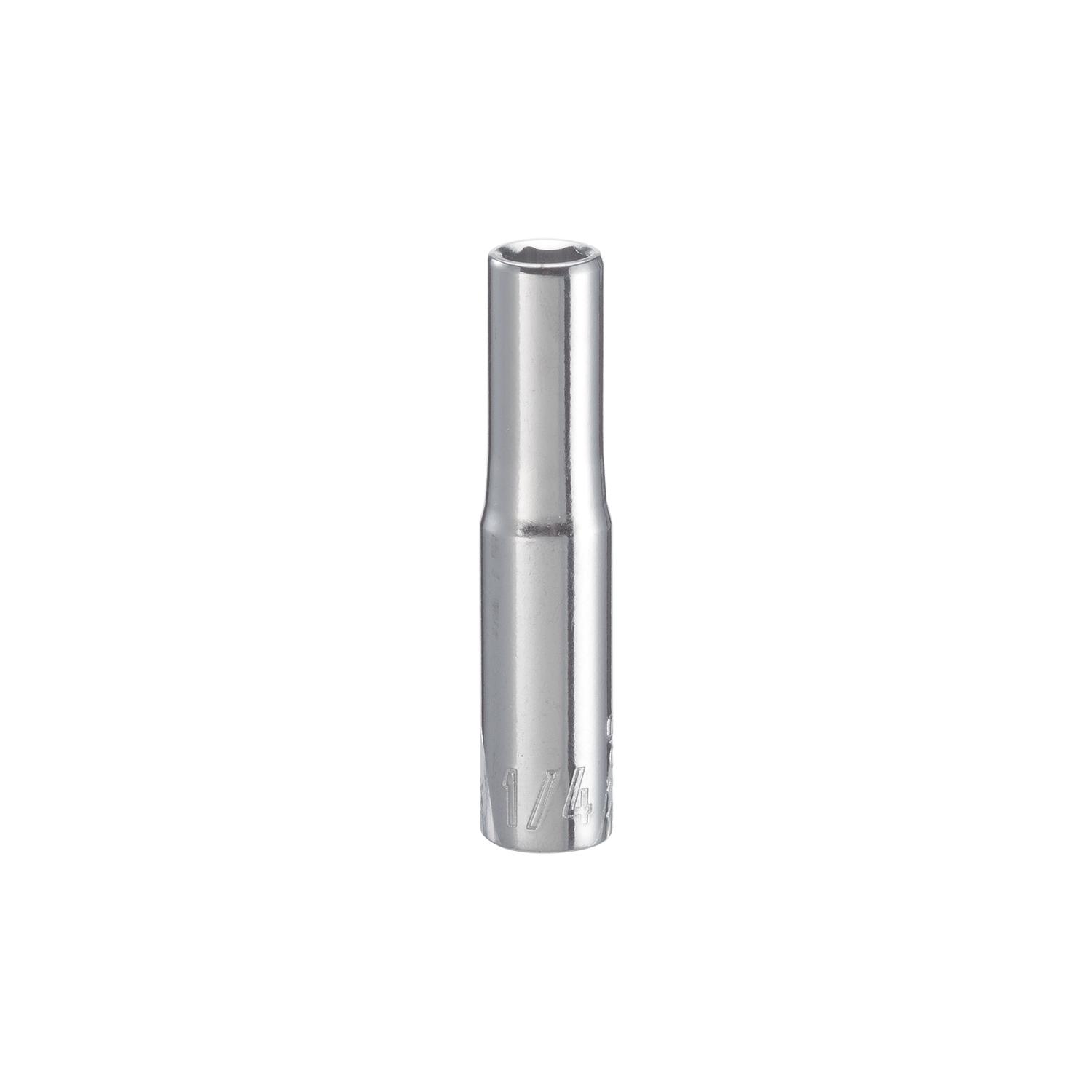 Craftsman 1/4 in. X 1/4 in. drive SAE 6 Point Deep Socket 1 pc
