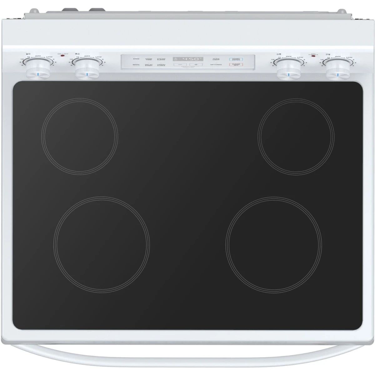 Midea 30 in. White Freestanding Electric Range with 4 Radiant Elements, 6.3 cu. ft