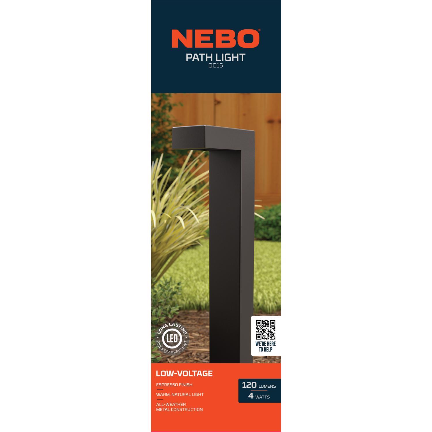 NEBO Low Voltage 4 W LED Pathway Light 1 pk