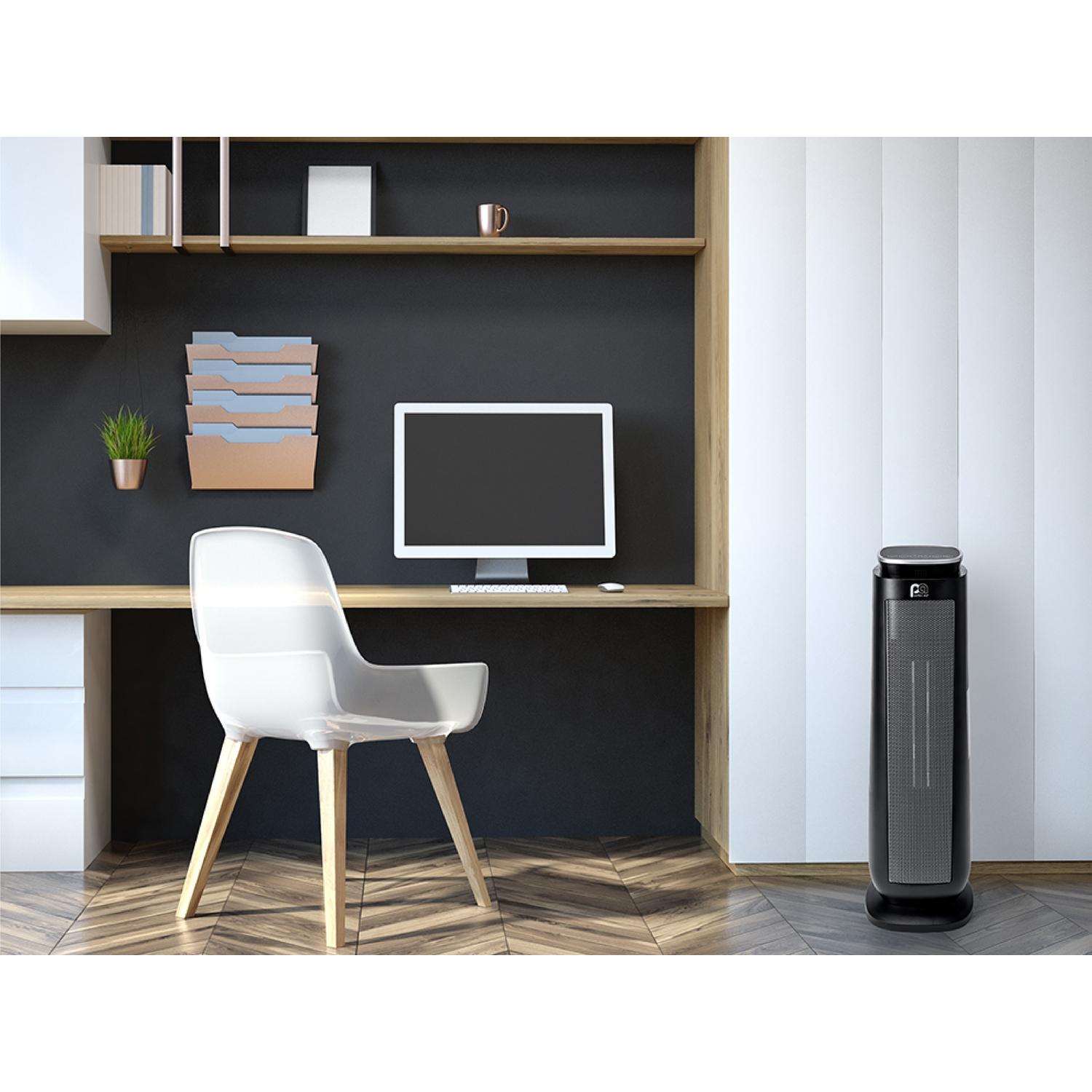 Perfect Aire 128 sq ft Electric Ceramic Tower Space Heater 5120 BTU