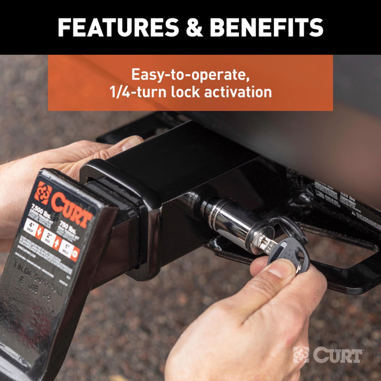 CURT Locking Hitch Pin