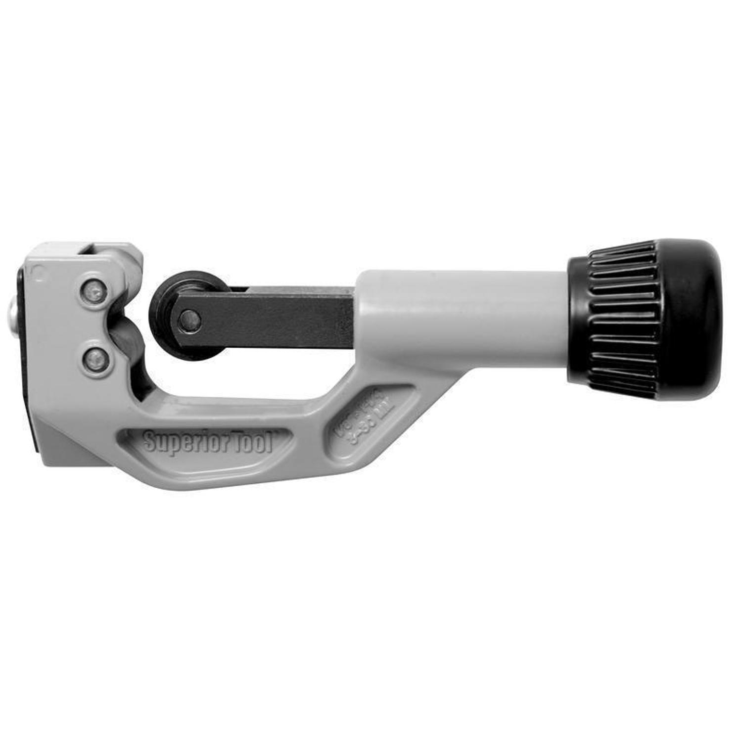 Superior Tool 1-1/4 in. Tubing Cutter Black/Silver 1 pc