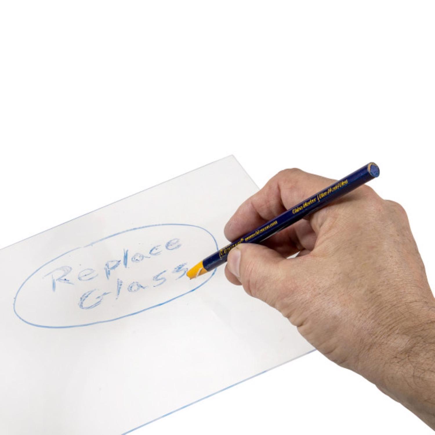 C.H. Hanson 6.8 in. L China Marker Blue 1 pc