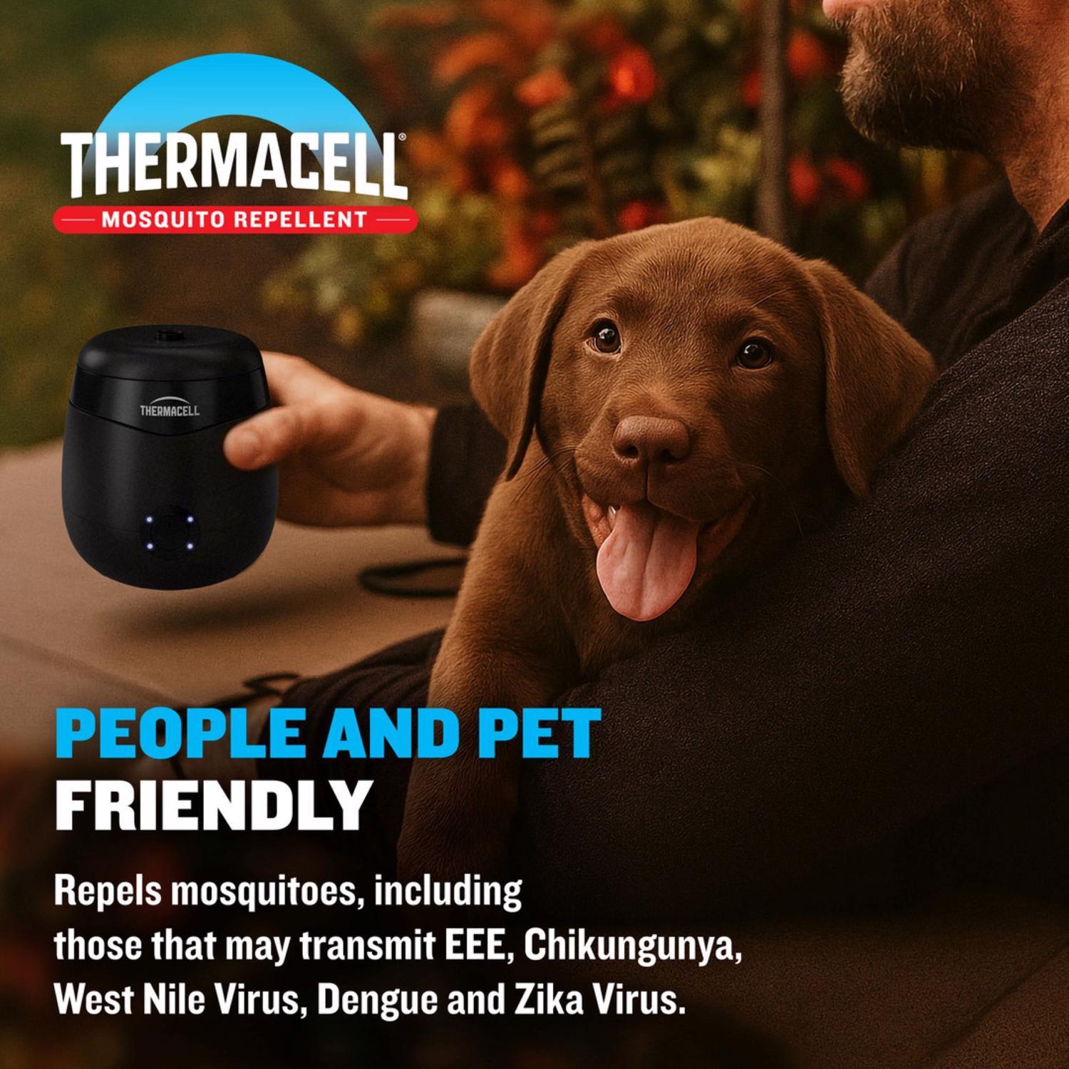 Thermacell Rechargeable Insect Repellent Device For Mosquitoes/Other Flying Insects
