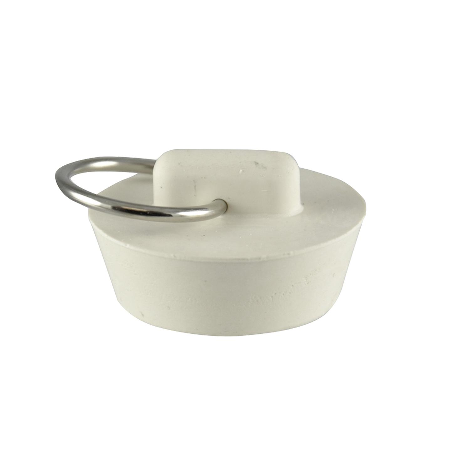 Ace 1-1/8 in. White Rubber Sink Stopper
