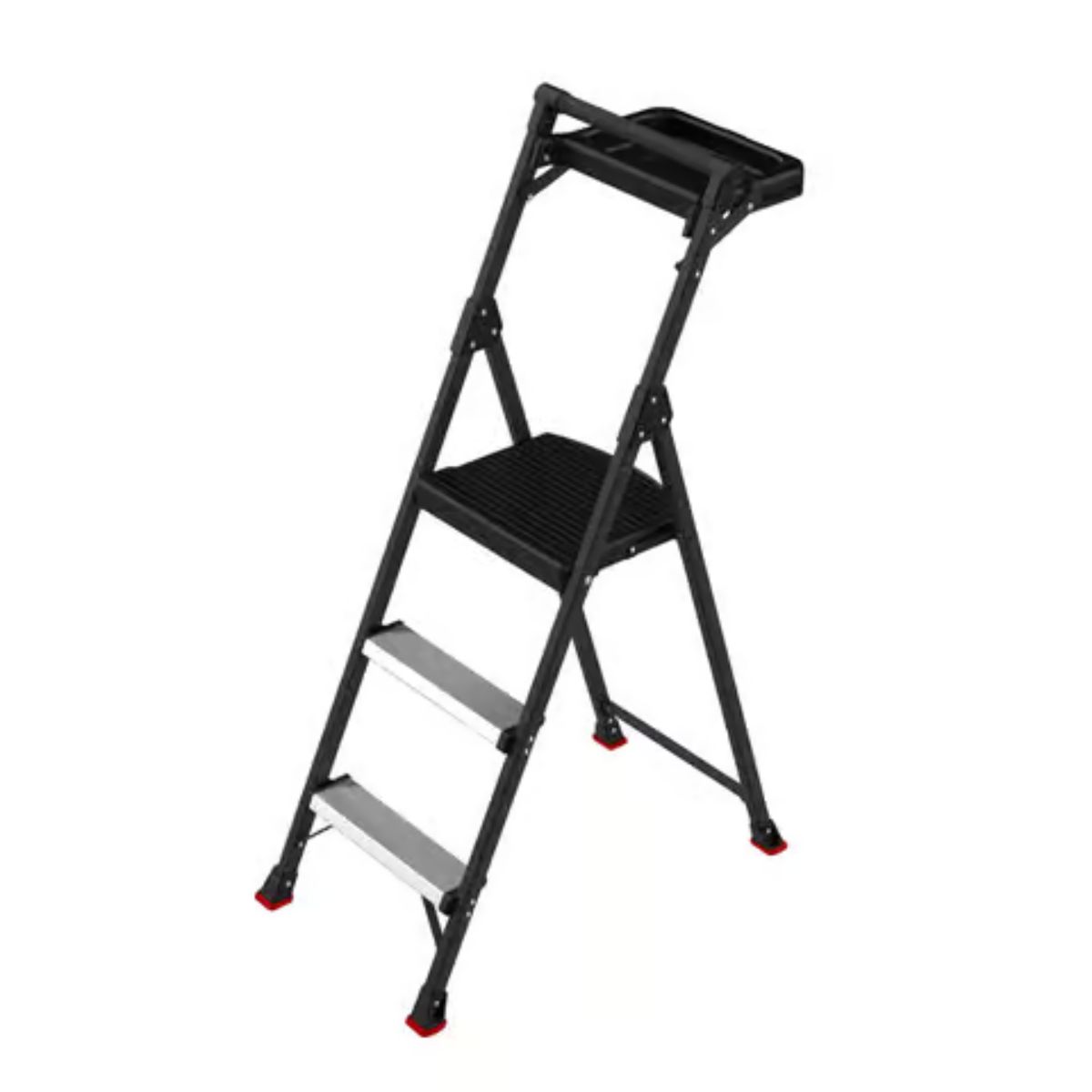Lift Ladders 4.19 ft. H Steel Step Ladder Type IA 300 lb. capacity