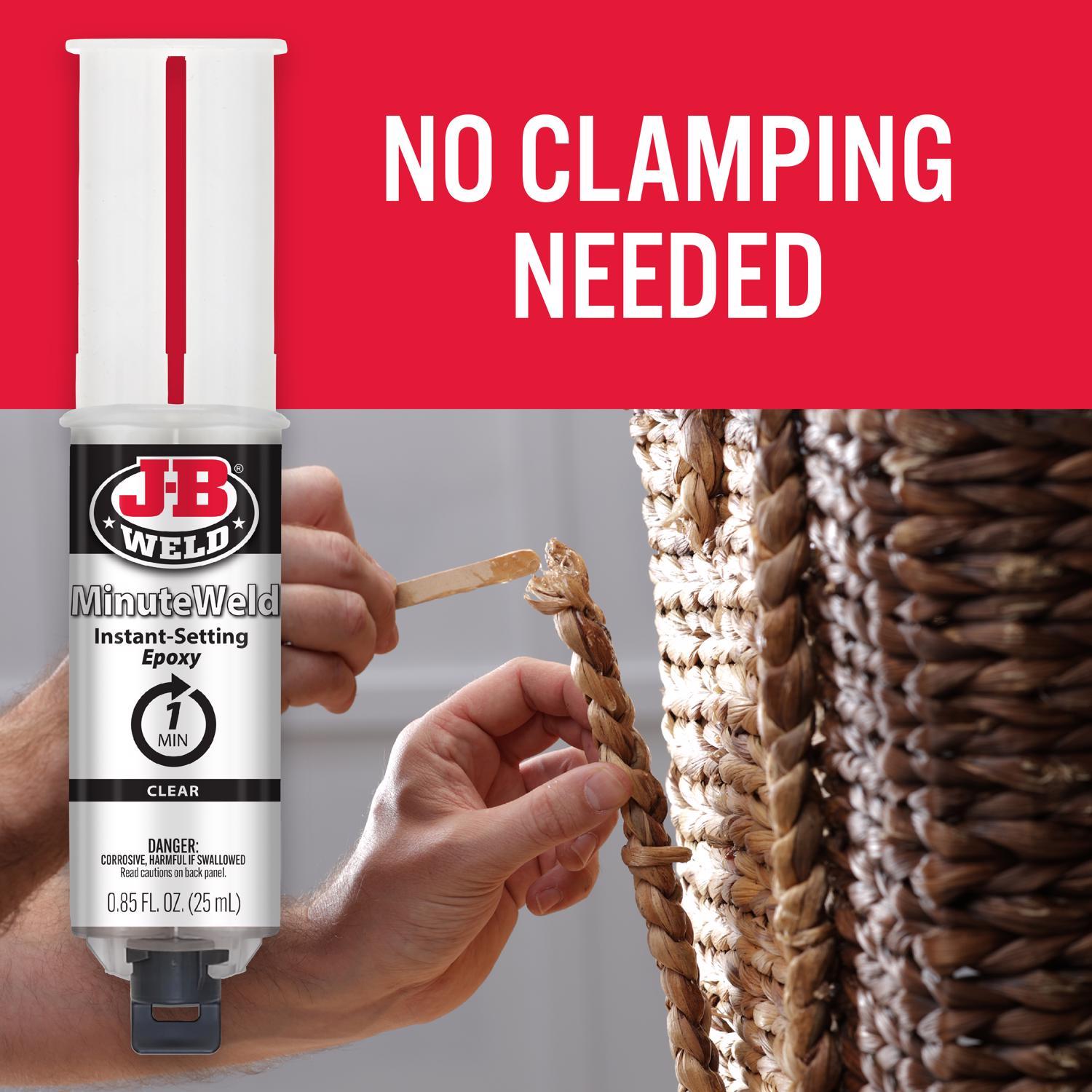 J-B Weld MinuteWeld High Strength Automotive Epoxy Gel 0.85 oz