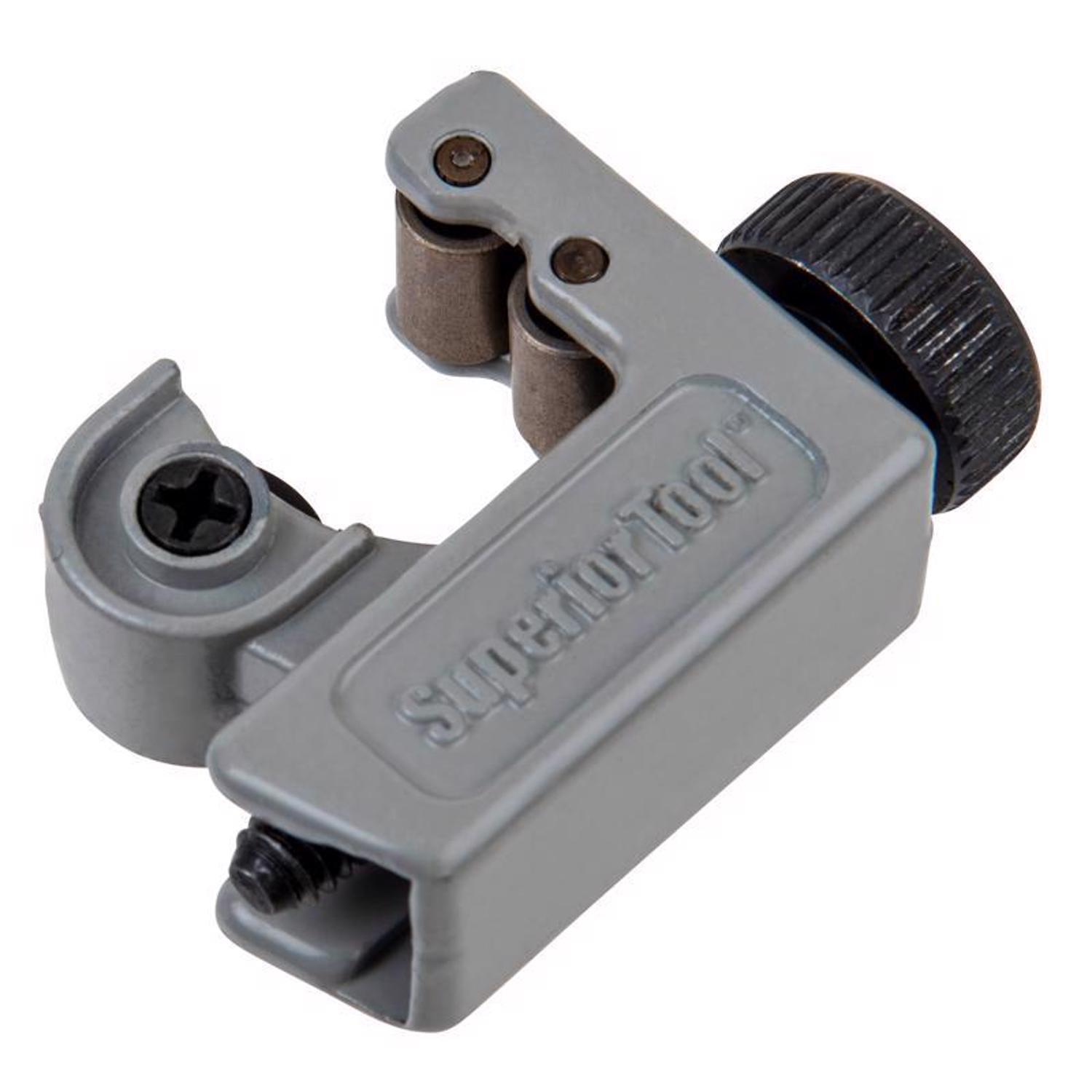 Superior Tool 7/8 in. Mini Tube Cutter Black/Gray 1 pk