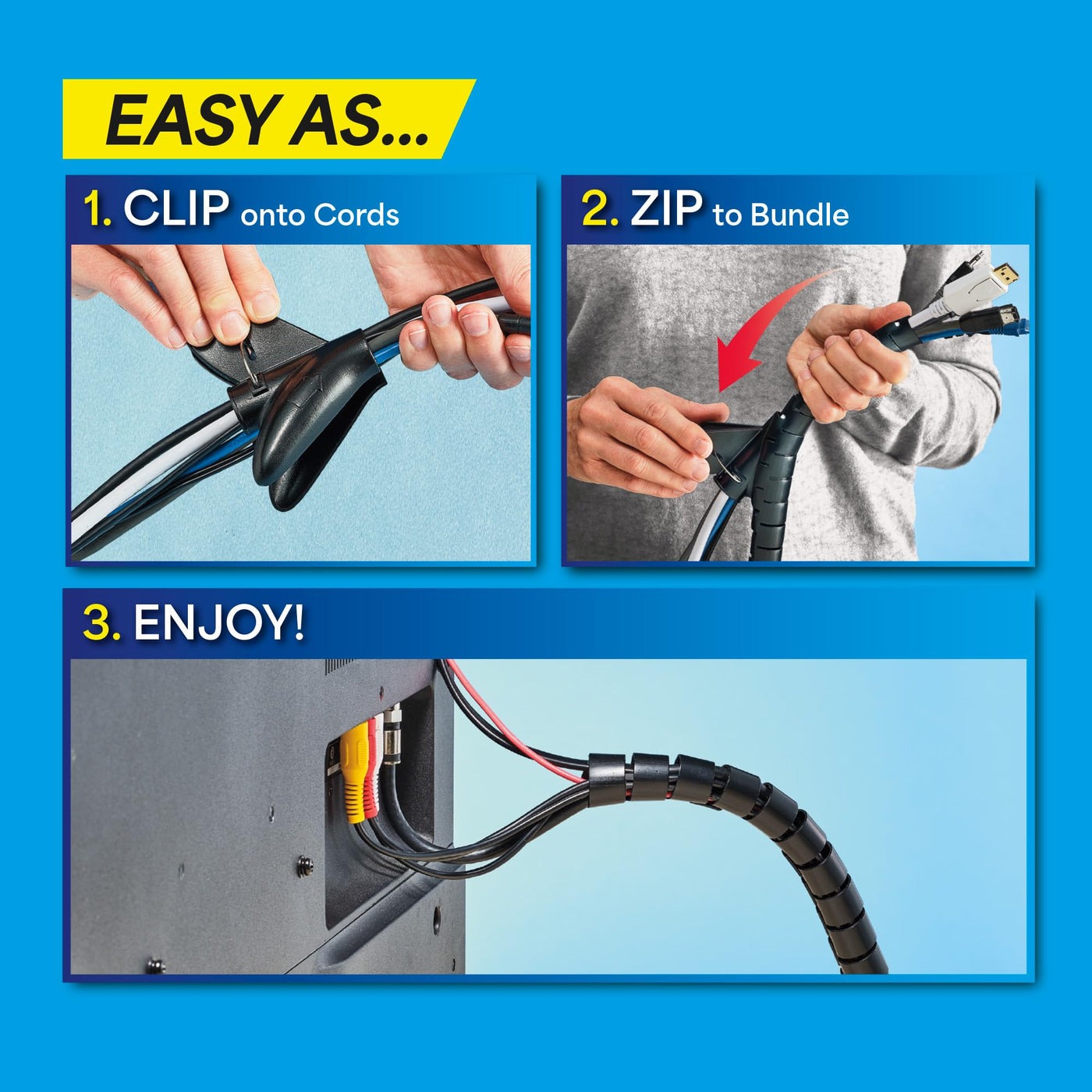 Cable Keeper 10 Ft. Cable Organizer