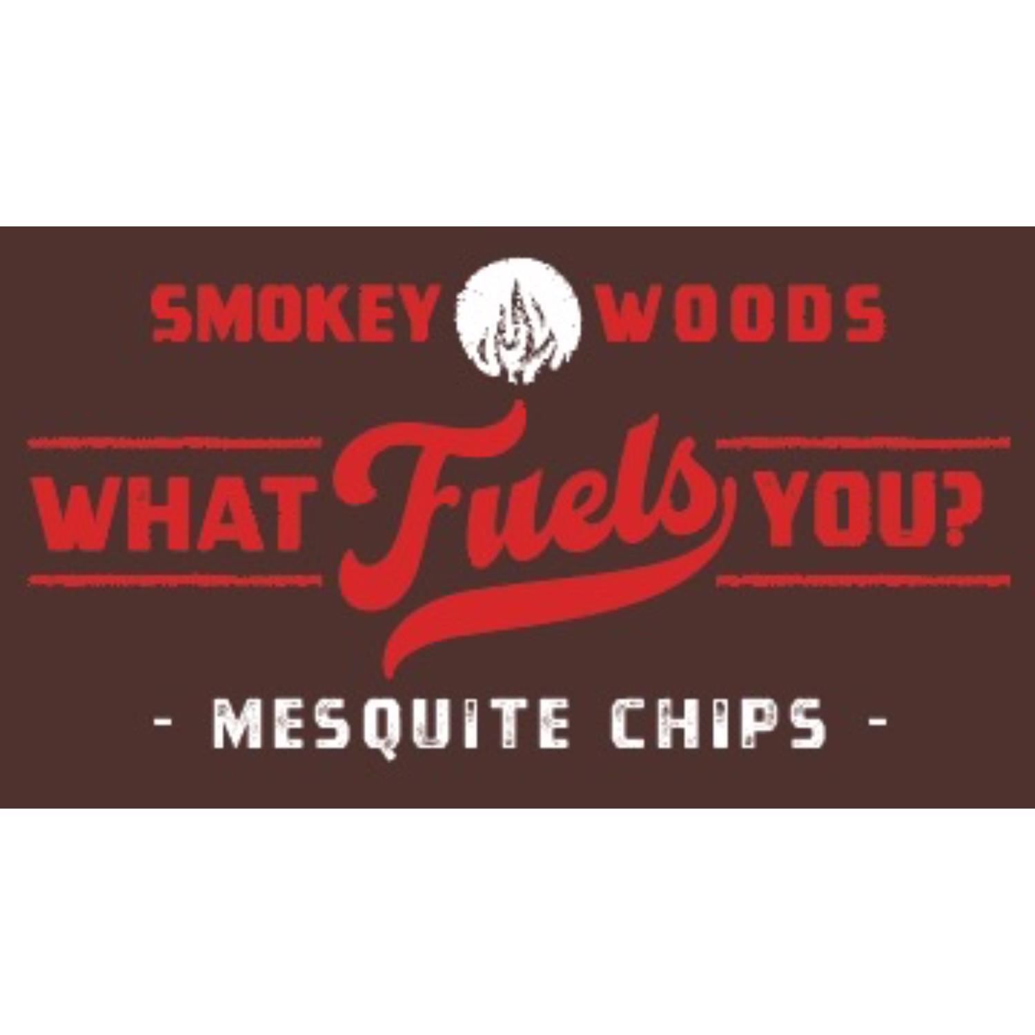Smokey Woods All Natural Mesquite Wood Smoking Chips 192 cu in