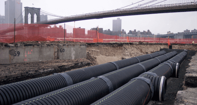 Culvert Plastic N-12 24"x20'