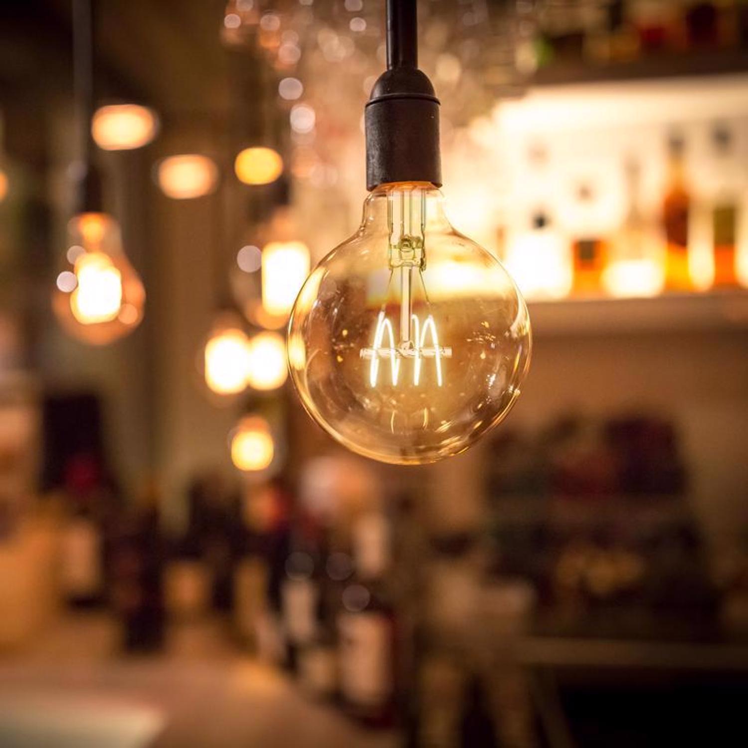 Feit G25 E26 (Medium) Filament LED Bulb Soft White 40 Watt Equivalence 1 pk