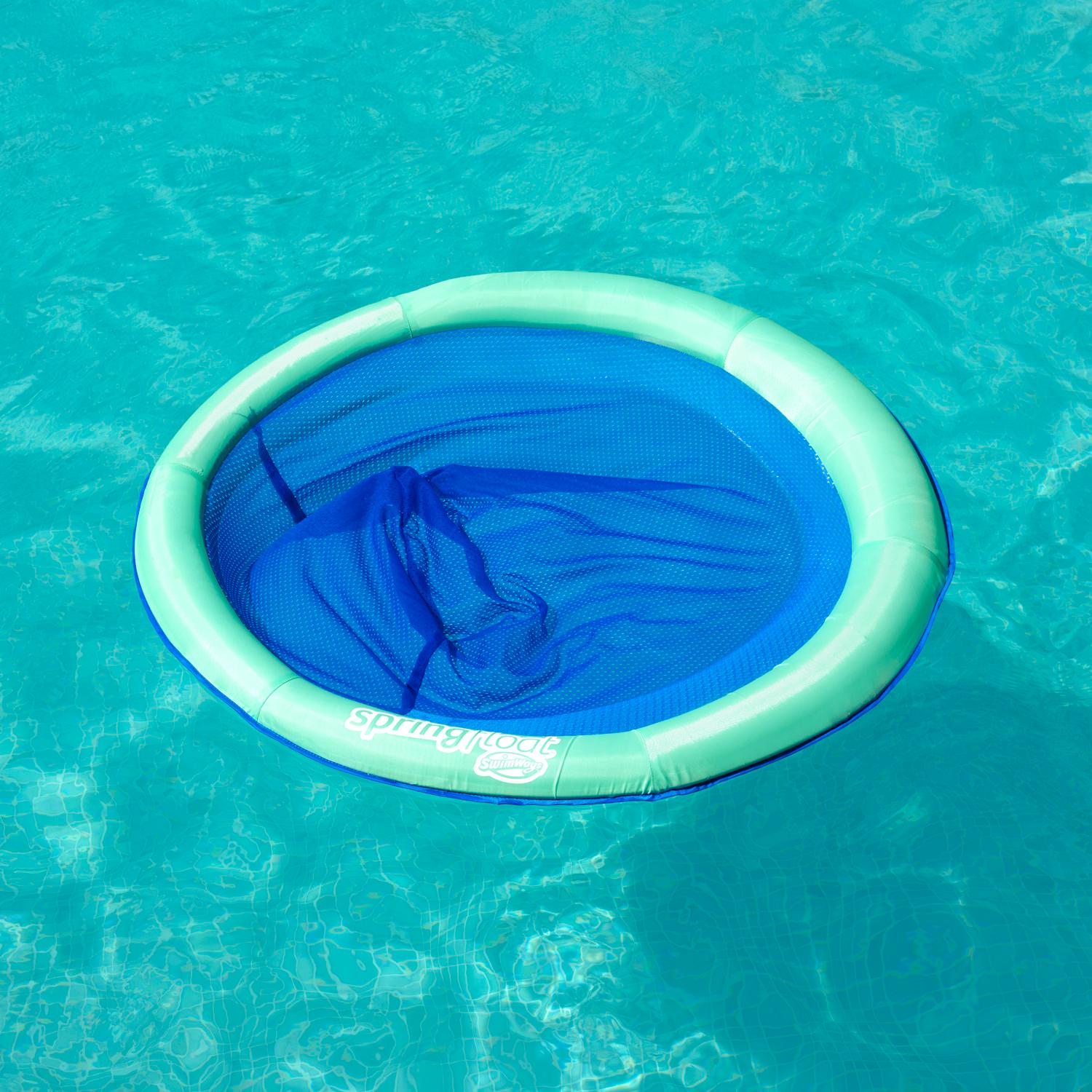 Swimways Assorted Fabric/Mesh Inflatable Spring Float Floating Pool Mat