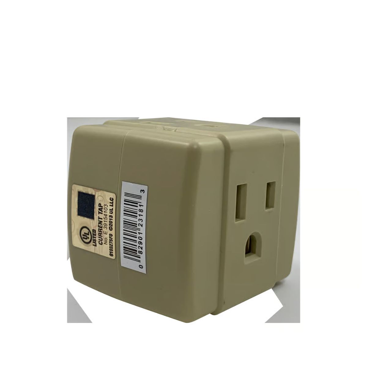 Ace Grounded 3 outlets Adapter 1 Pack