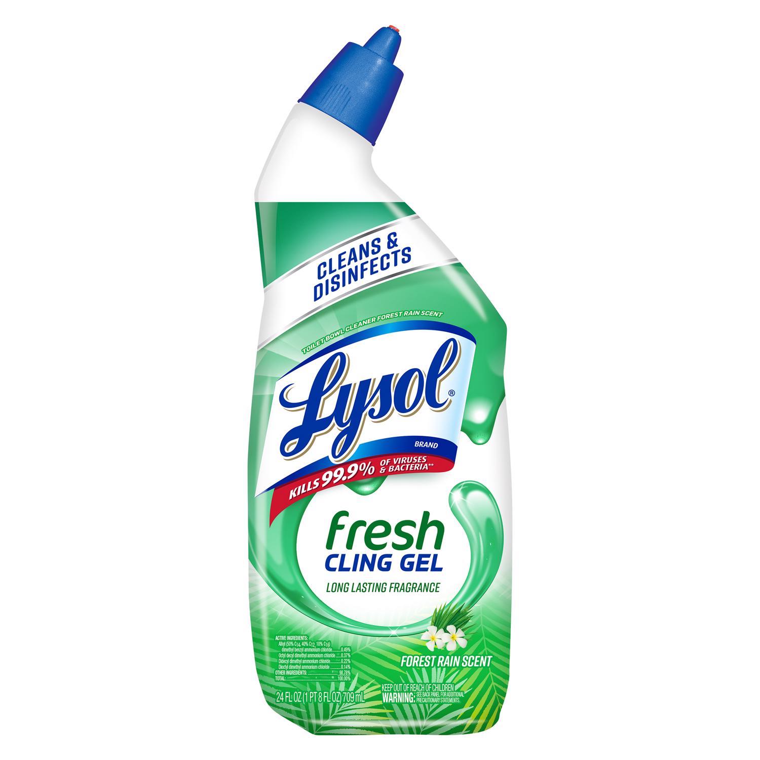 Lysol Cling Gel Country Scent Toilet Bowl Cleaner 24 oz Gel