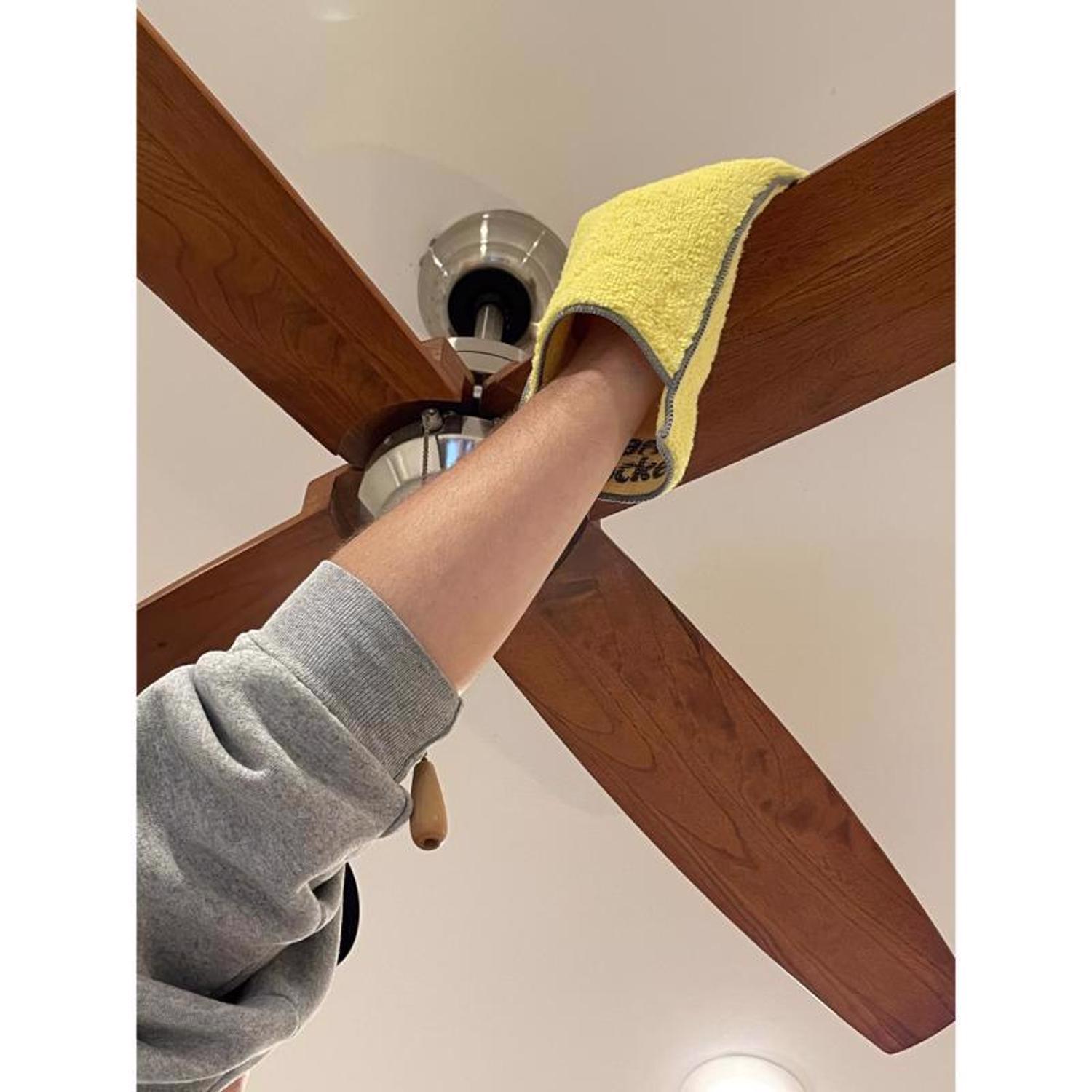 Handee Pockets Microfiber Cleaning Cloth 6.25 in. W X 9.75 in. L 2 pk