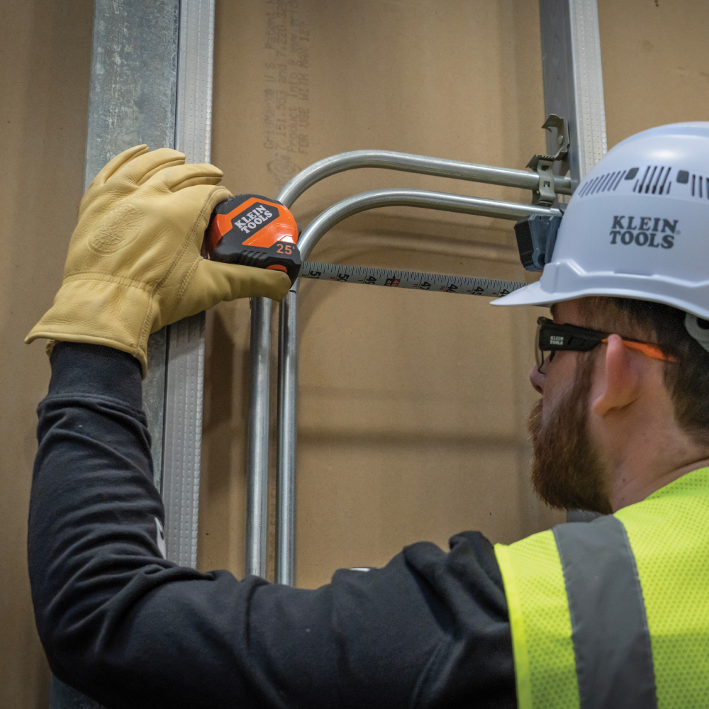 Klein Tape Measure, 25-Foot Compact, Double-Hook