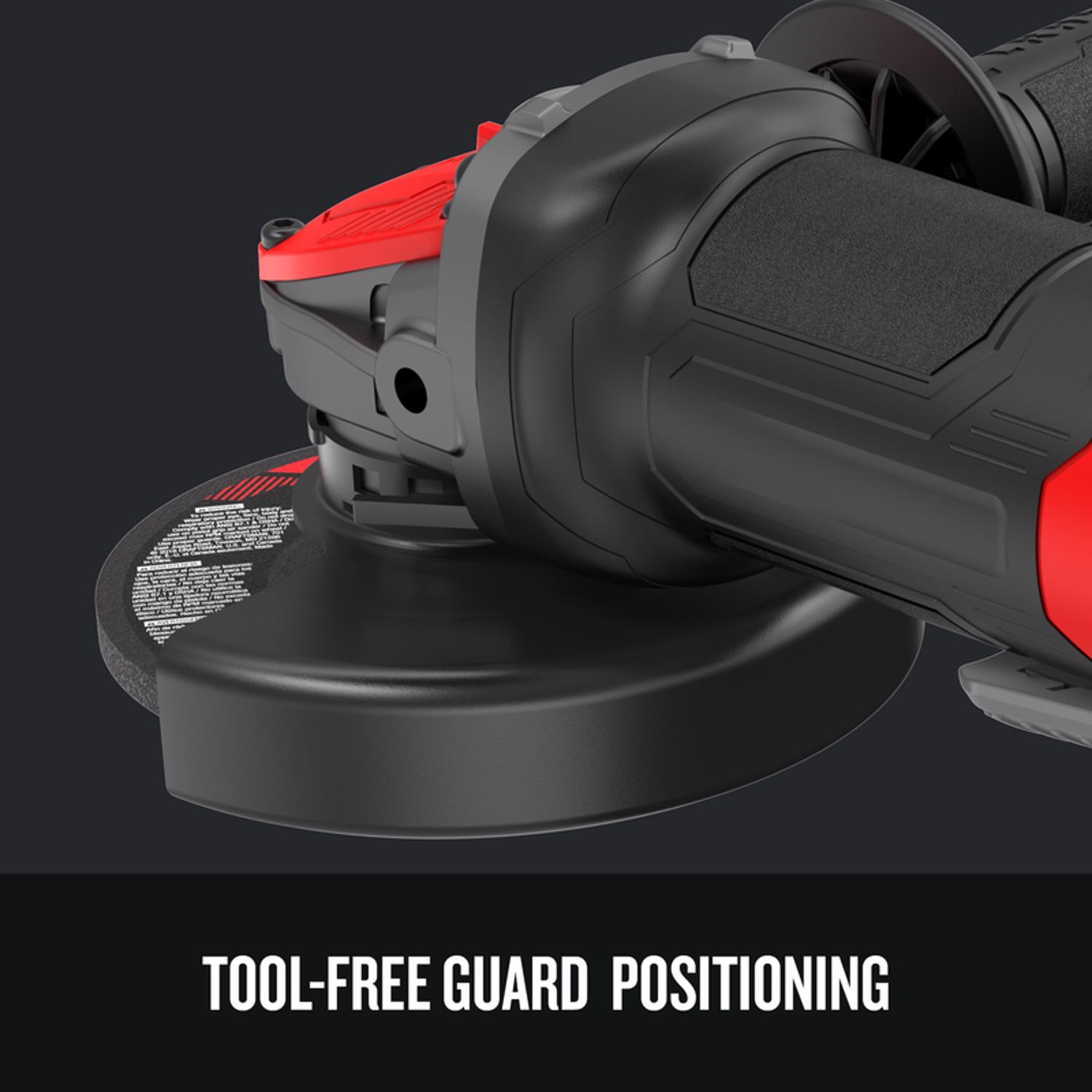 CRAFTSMAN 7.5 amps Corded 4-1/2 in. Small Angle Grinder