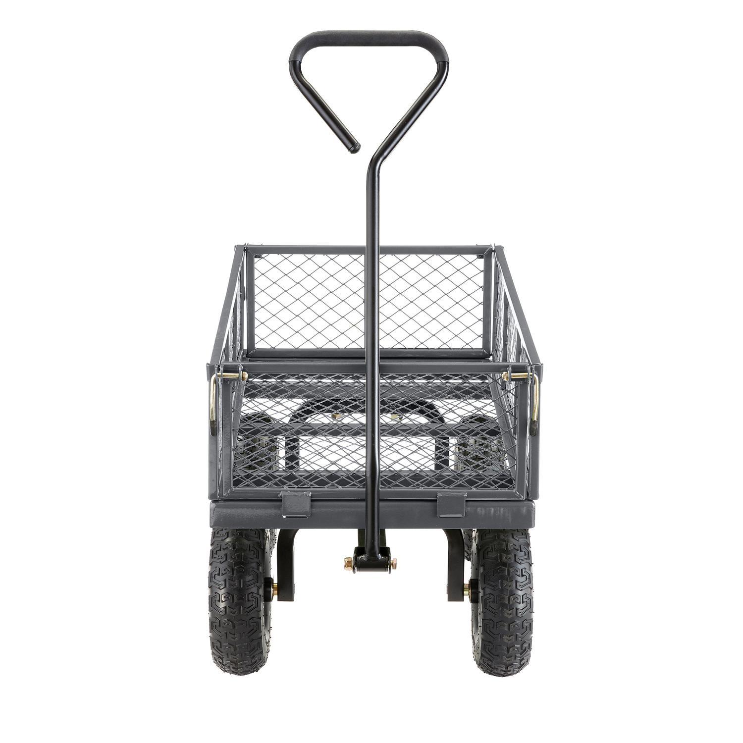 Gorilla Carts Steel Utility Cart 600 lb. cap.