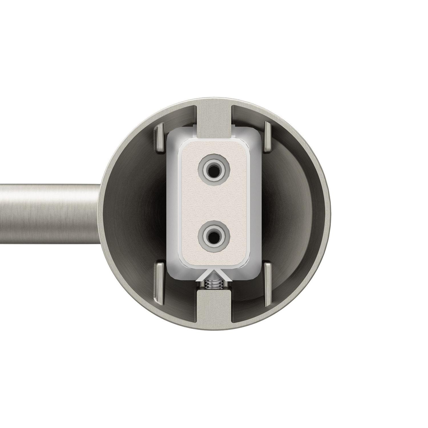 Moen Darcy Brushed Nickel Towel Bar 18 in. L Zinc