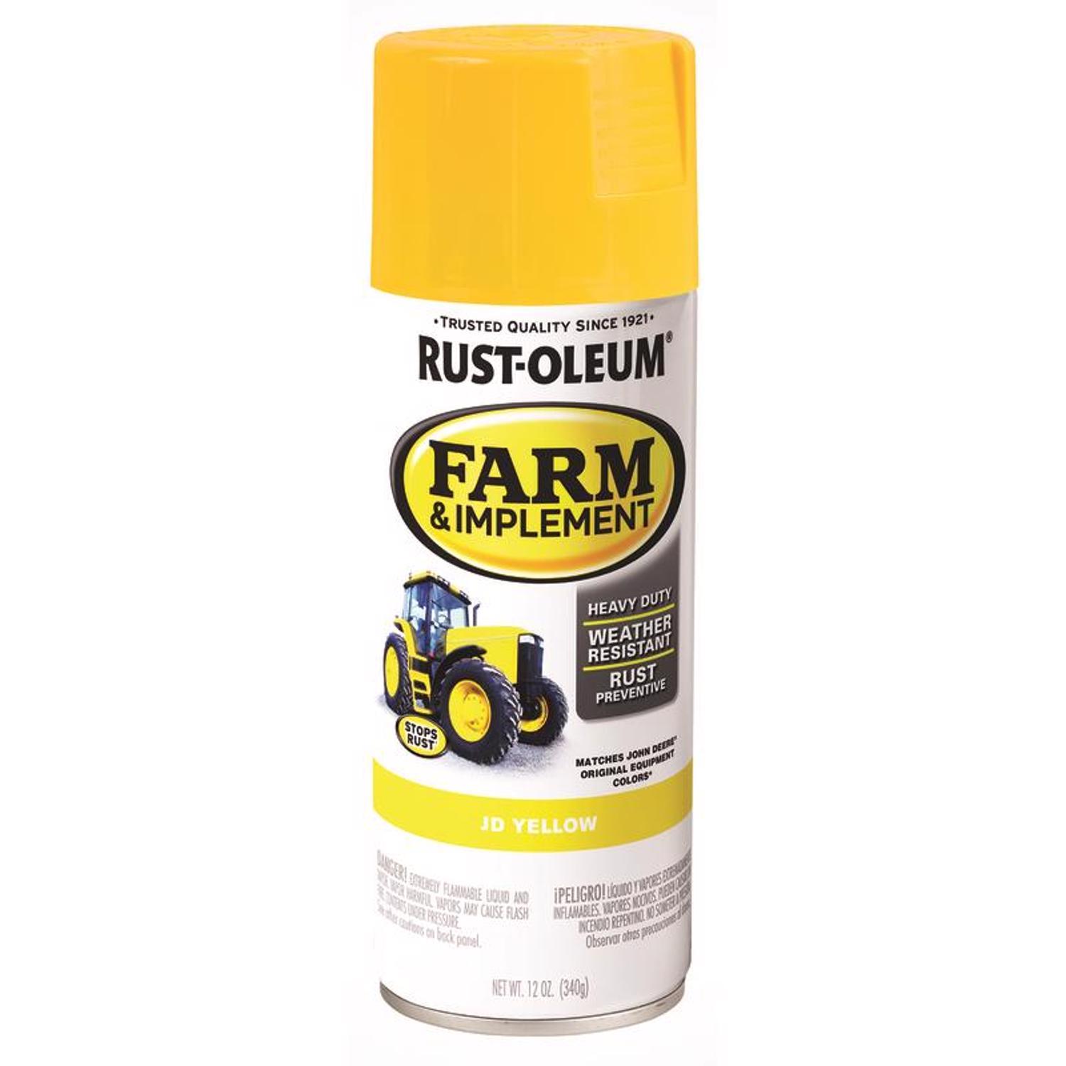 Rust-Oleum Specialty Indoor and Outdoor Gloss John Deere Yellow Farm & Implement 12 oz