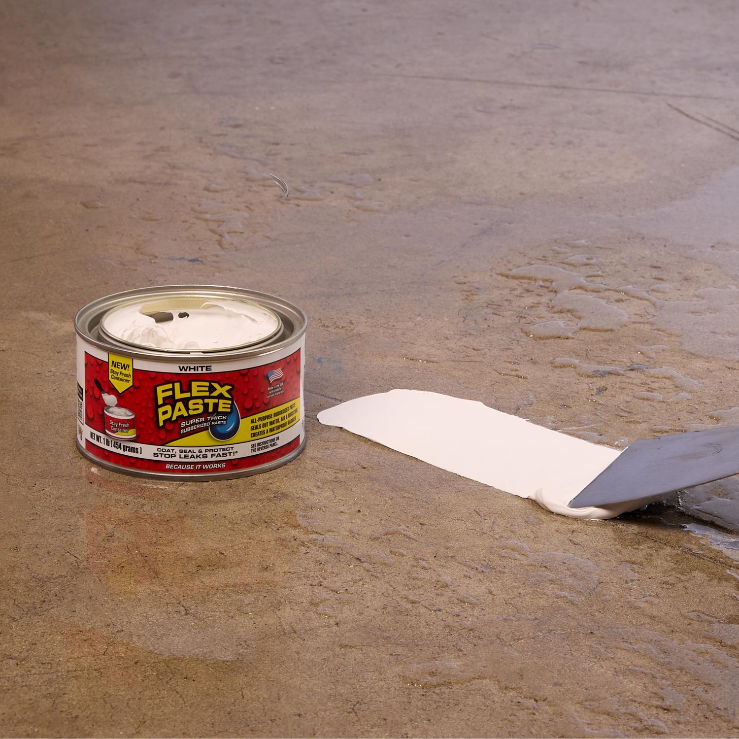 Flex Seal Family of Products Flex Paste White Rubberized Paste 8.75 fl. oz.